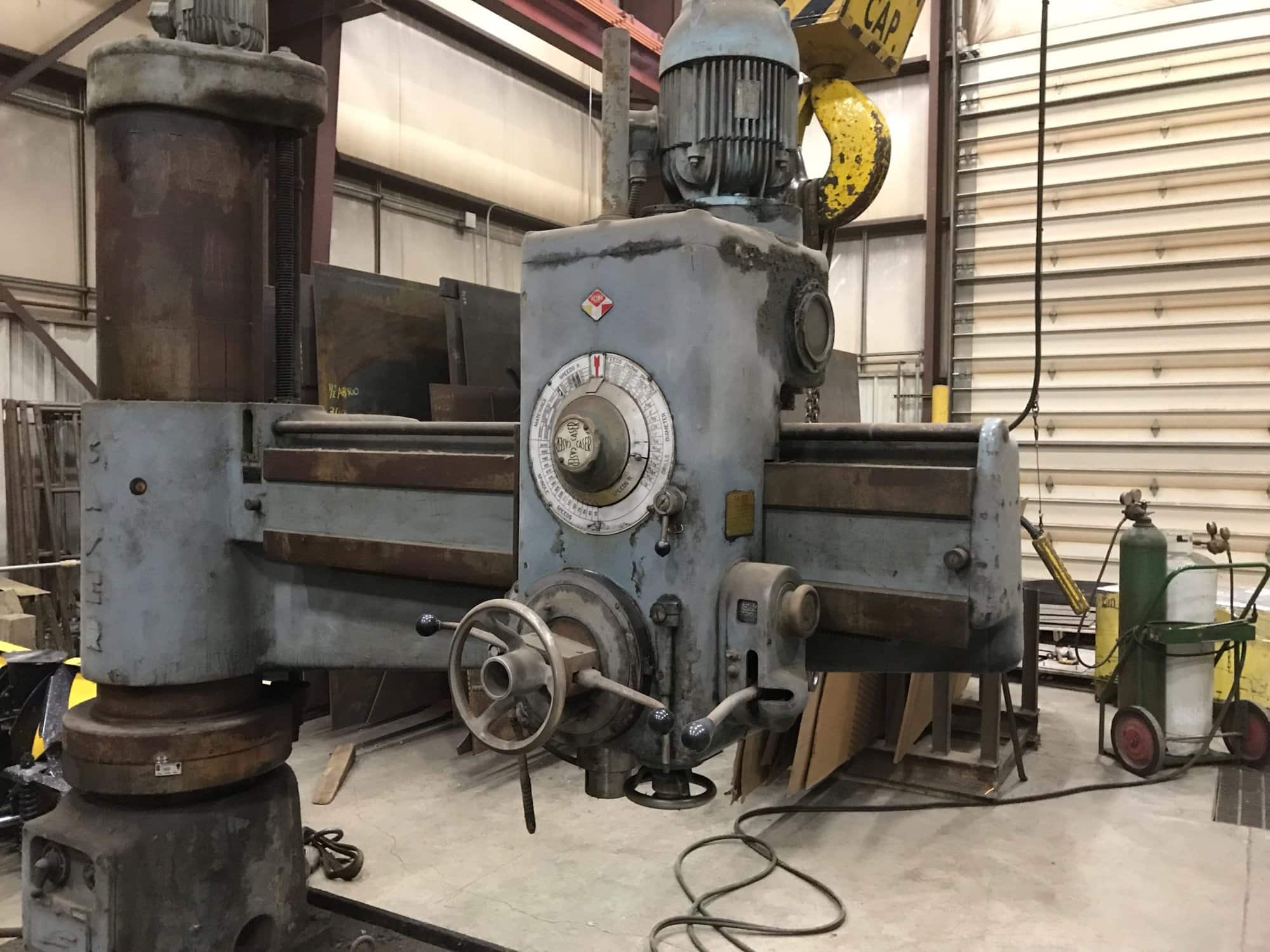 16" Caser F80 Radial Drill - Available Immediately - Image 3