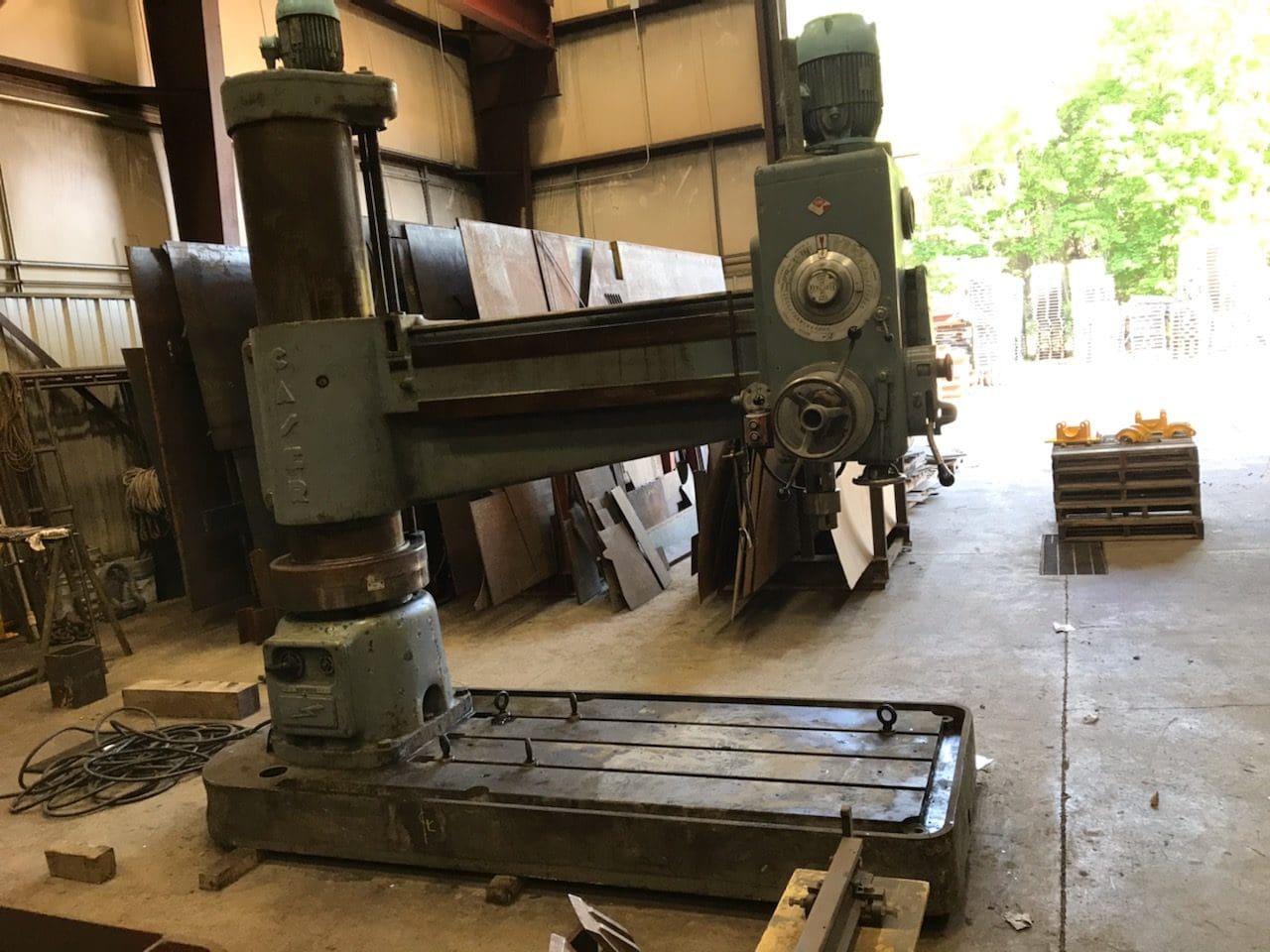 16" Caser F80 Radial Drill - Available Immediately - Image 2
