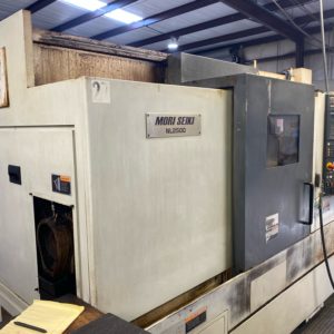 Mori Seiki NL-2500 MC 700 CNC Lathe, 2004 - Live Tooling, Tailstock