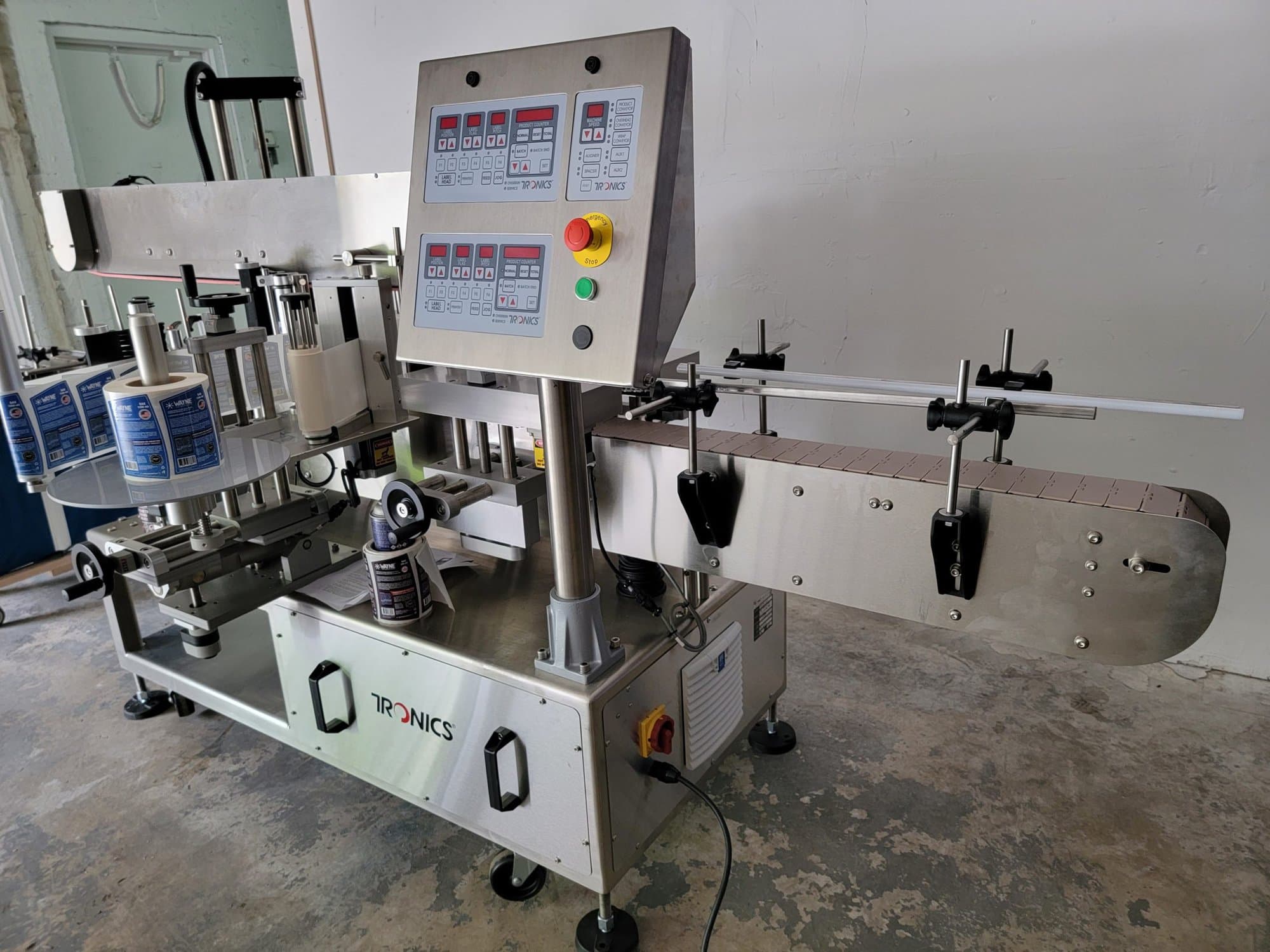 Tronics S30 Open Frame Labeling System, 2022 - Never Used