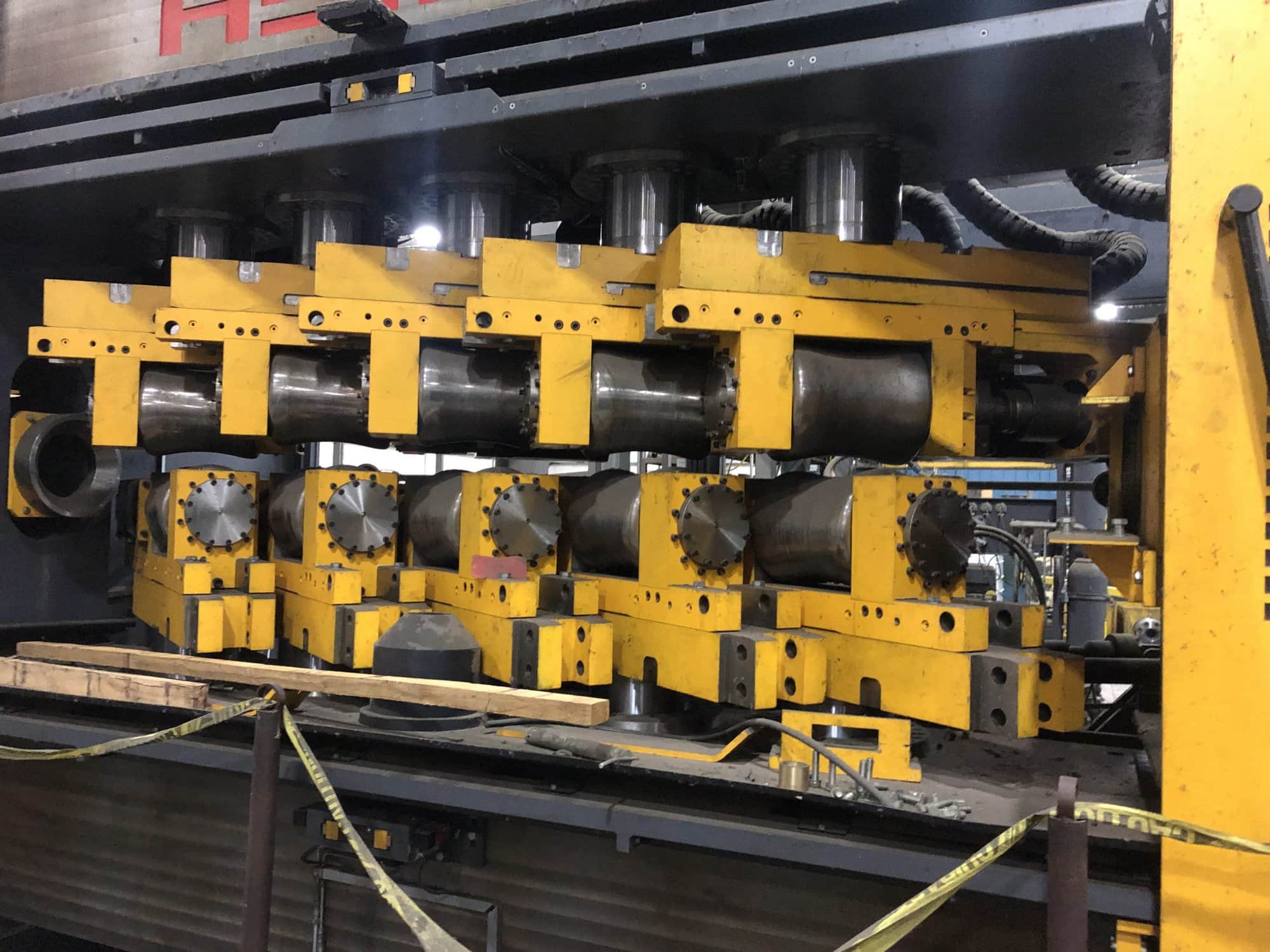 Asmag RRM-Pro 220/10, Variable Speed, - 10 Roll Tube Straightener and Handler - Image 4