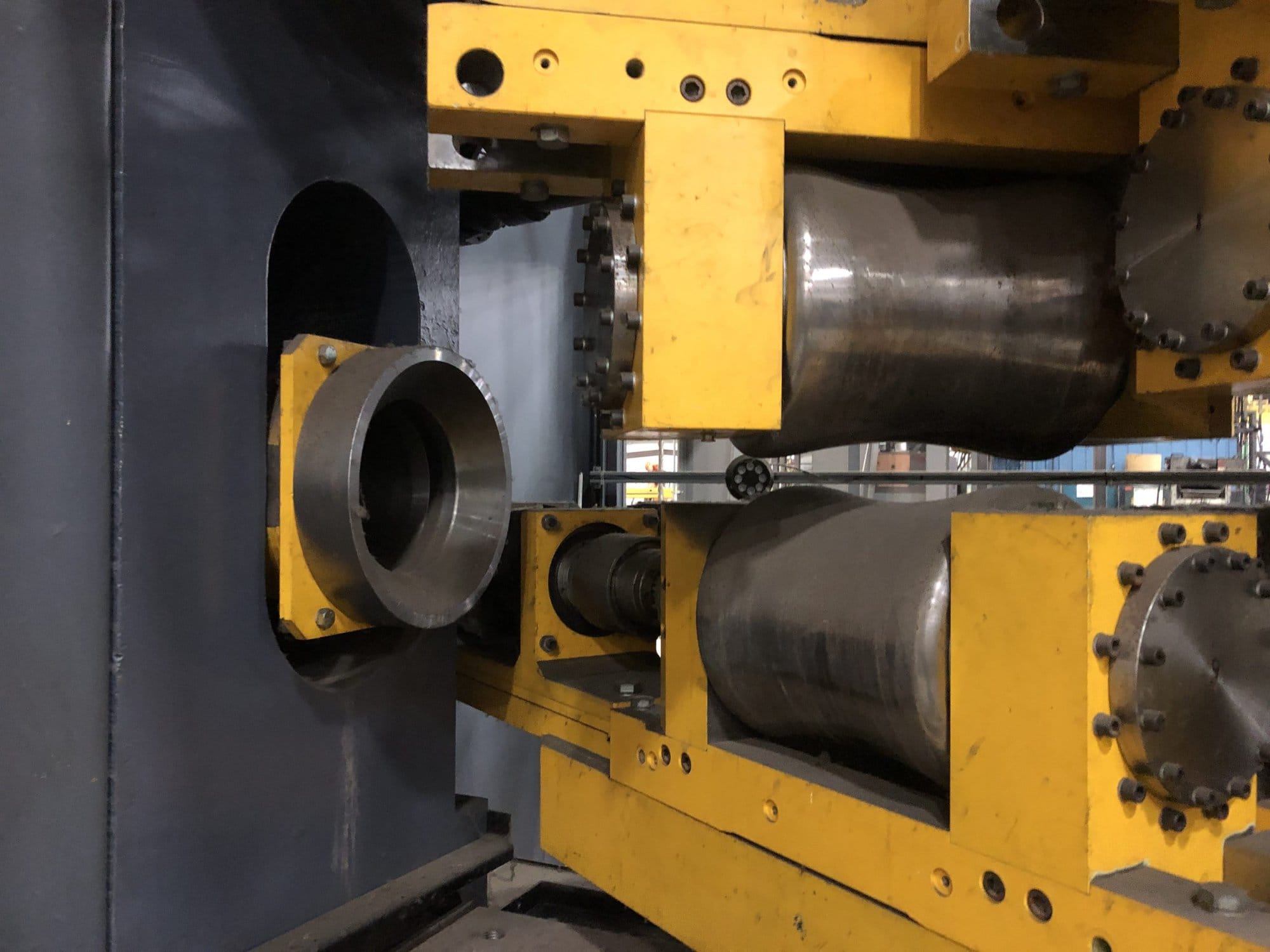 Asmag RRM-Pro 220/10, Variable Speed, - 10 Roll Tube Straightener and Handler - Image 3