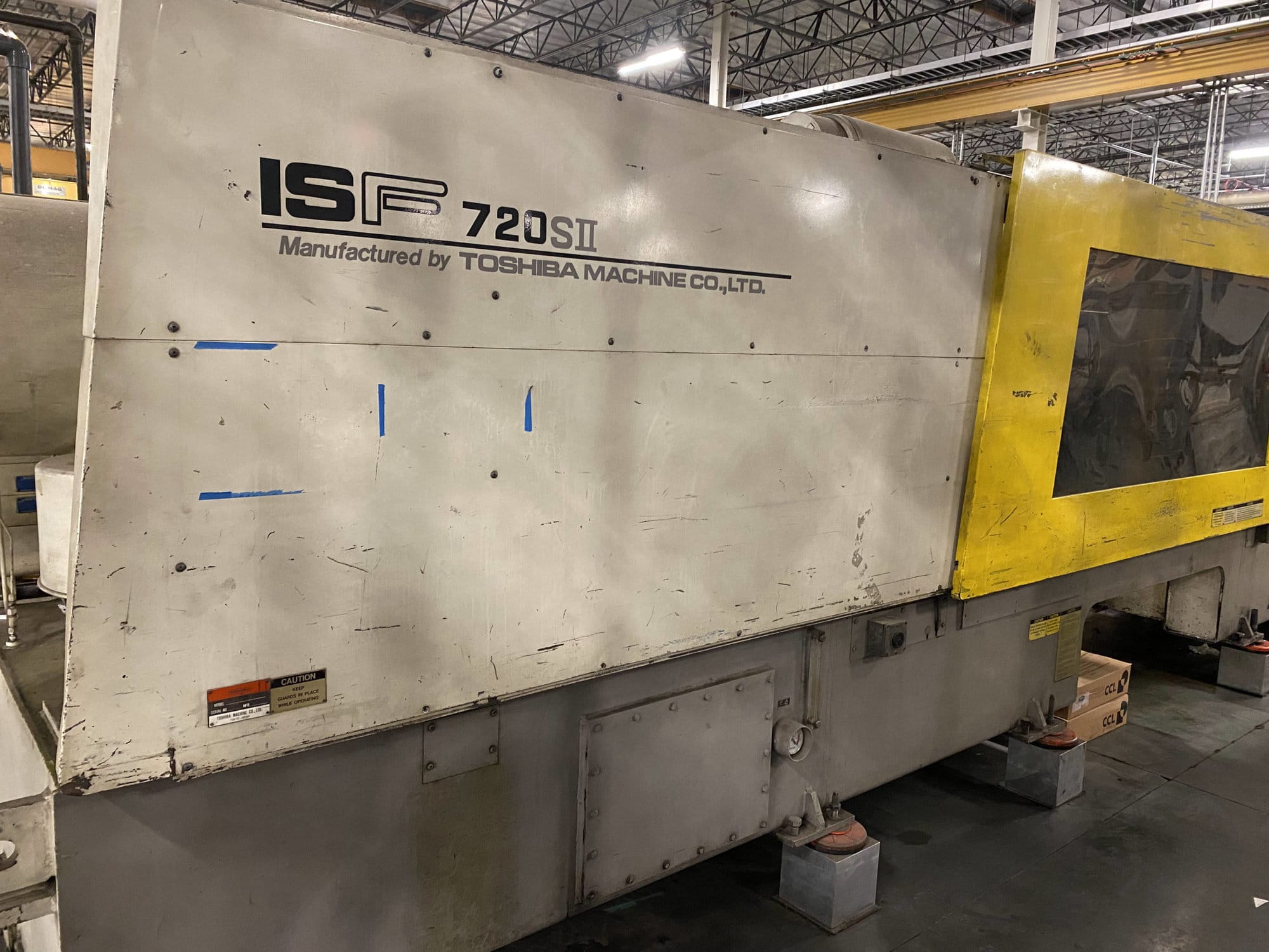 720 Ton Toshiba ISF720-SII Injection Molding Machine, 1992 - Image 7