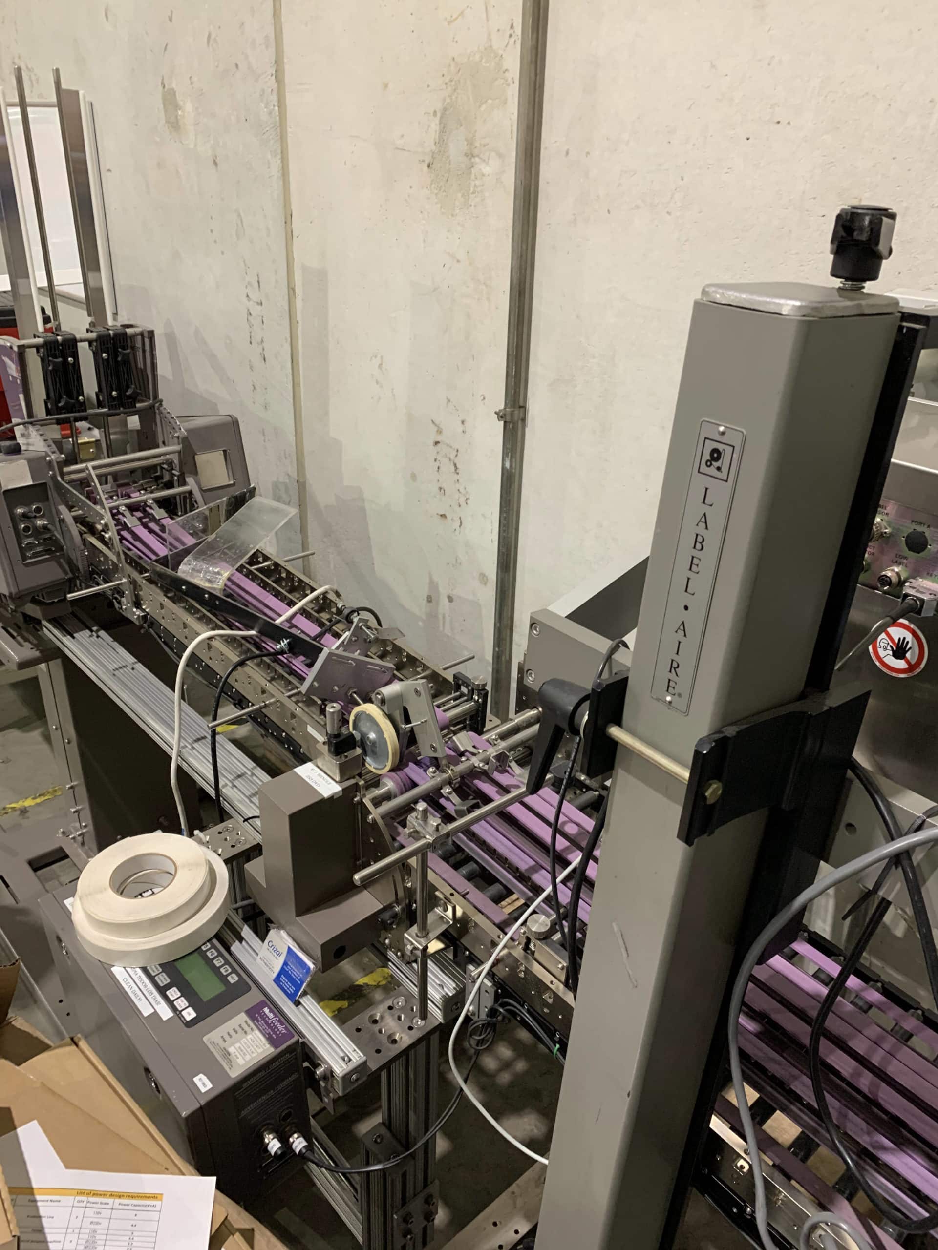Label-Aire, Horizontal labeler, 3115NV-1500 7/16 RHCLS, 2010 - Image 4