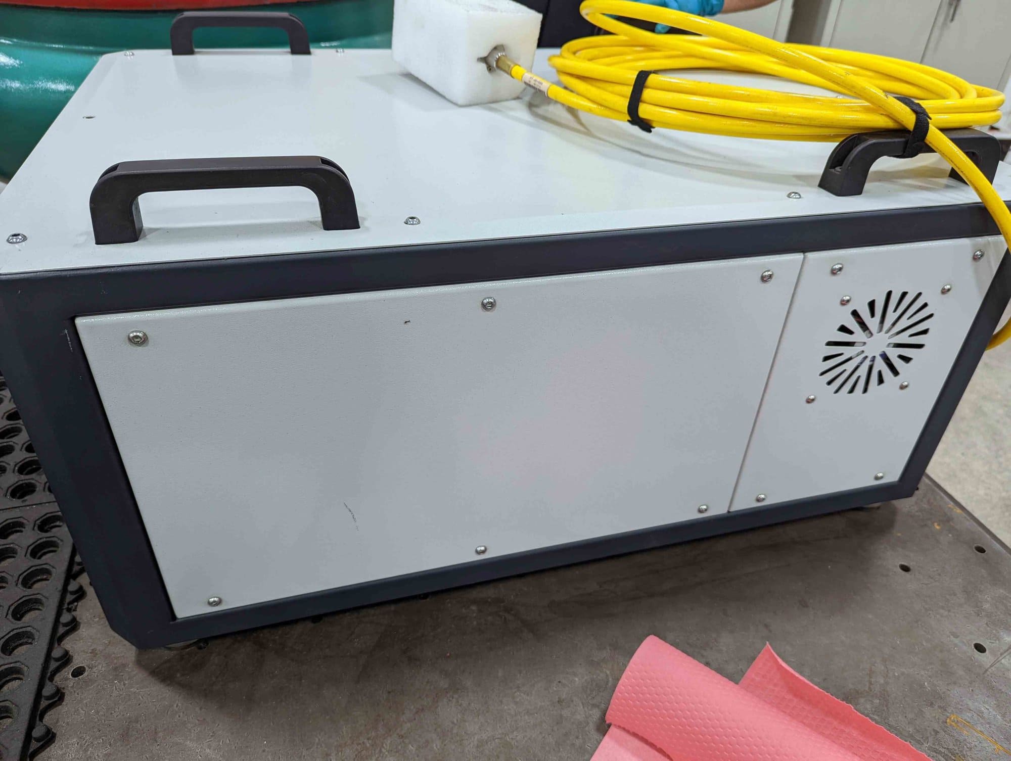 1000 Watt Laser ISSE TurcWeld FW 1000 Fiber Laser Welder Head & Power Source, 2019- Laser ISSE Head, Chiller, Reduced Price - Image 7