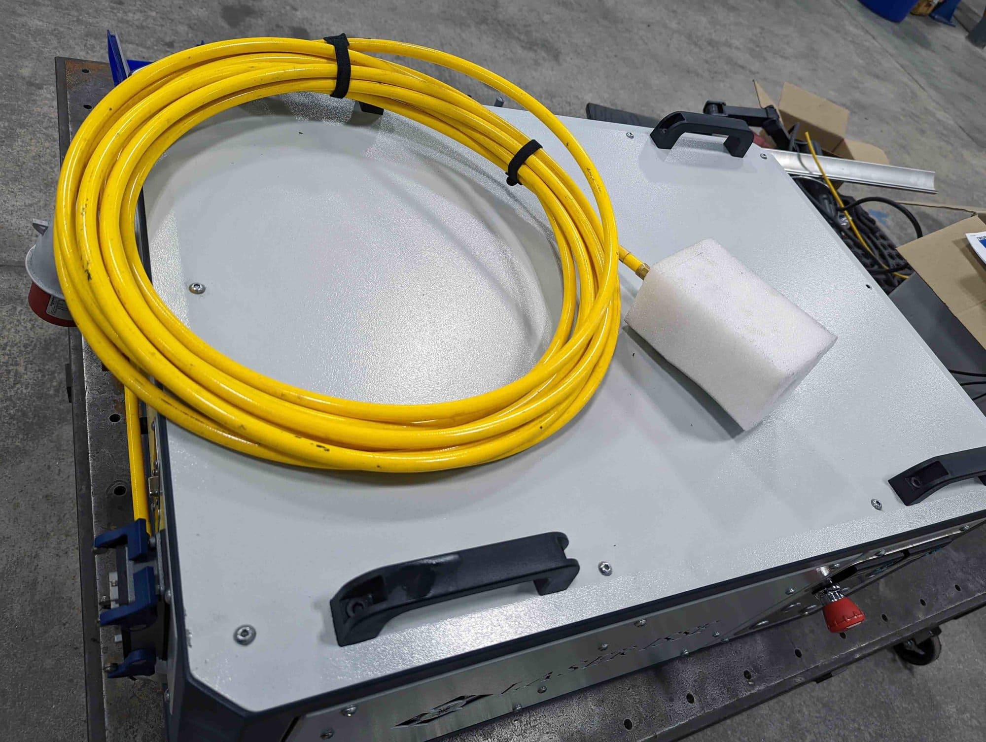 1000 Watt Laser ISSE TurcWeld FW 1000 Fiber Laser Welder Head & Power Source, 2019- Laser ISSE Head, Chiller, Reduced Price - Image 8