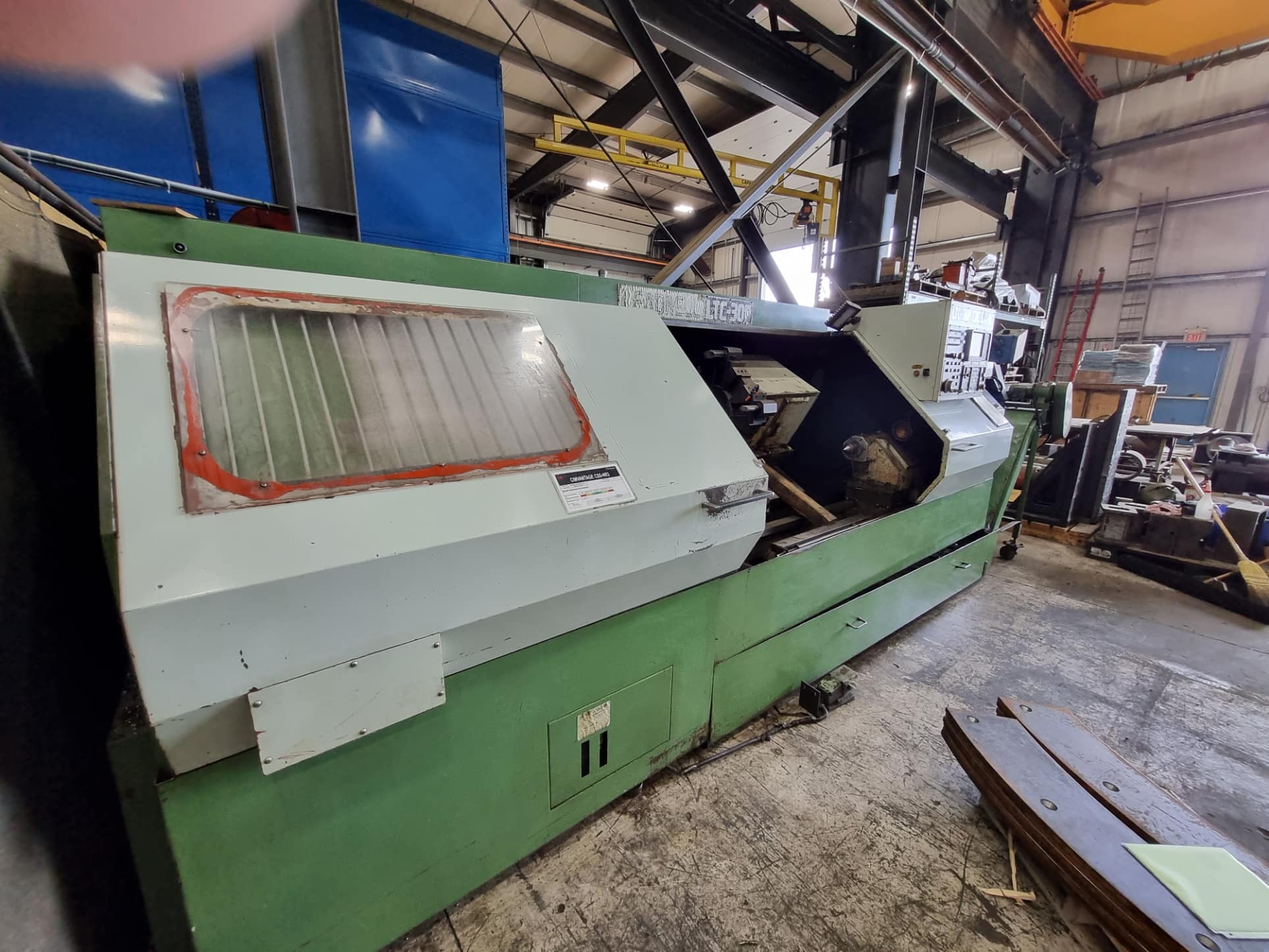 Leadwell LTC-30P CNC Lathe, 1988 - Fanuc Control, 3.7" Bore - Image 3