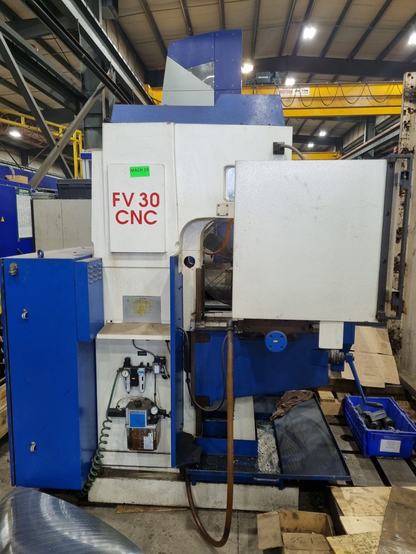 TOS FV30 CNC VMC, 1999 - Heidenhain Control, Available Immediately - Image 2
