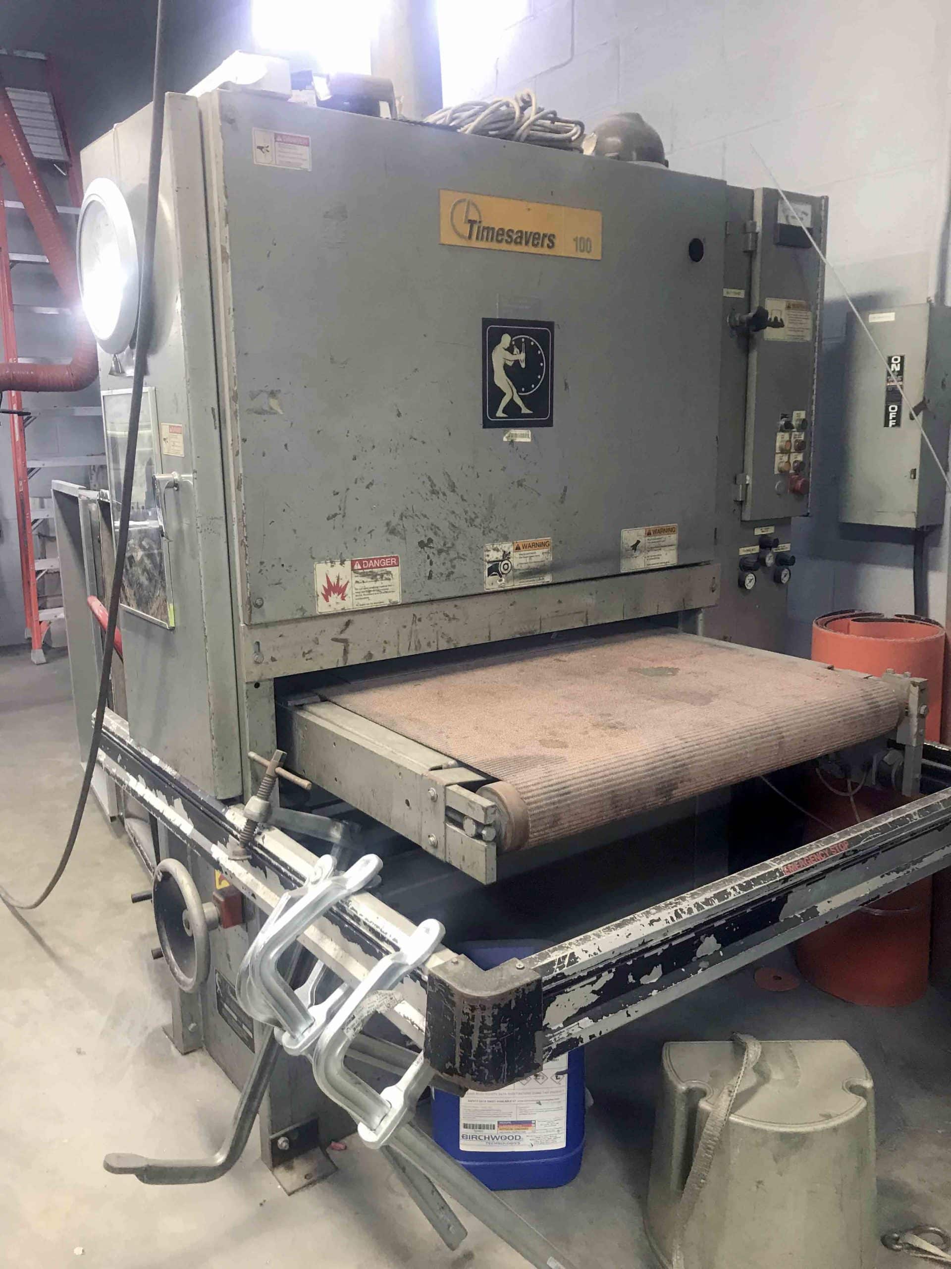Timesavers 137-1HPM/75 Belt Sander/Grinder, 1993 - Image 3