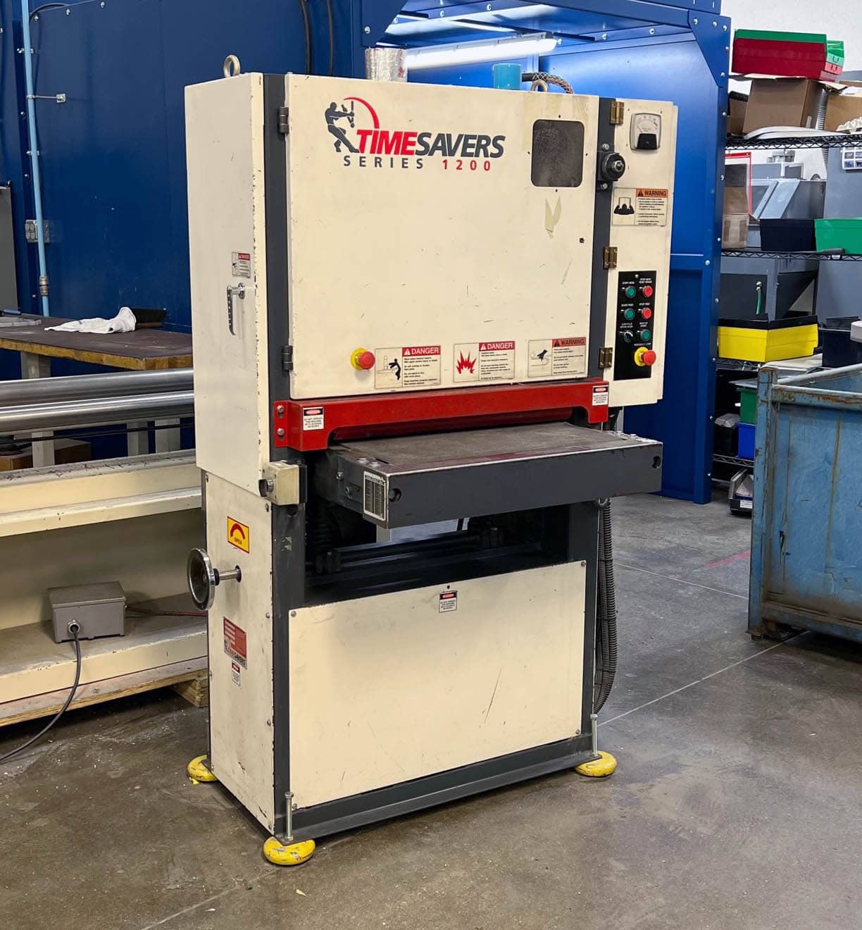 Timesavers Model 1211-12-0 Belt Sander, 2012 - Wet Collector Unit