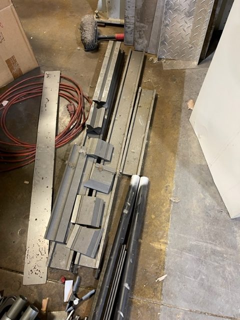 70 Ton x 8' Baleigh BP-7098CNC Hydraulic Press Brake, 2020- Like New, Tooling Included - Image 5