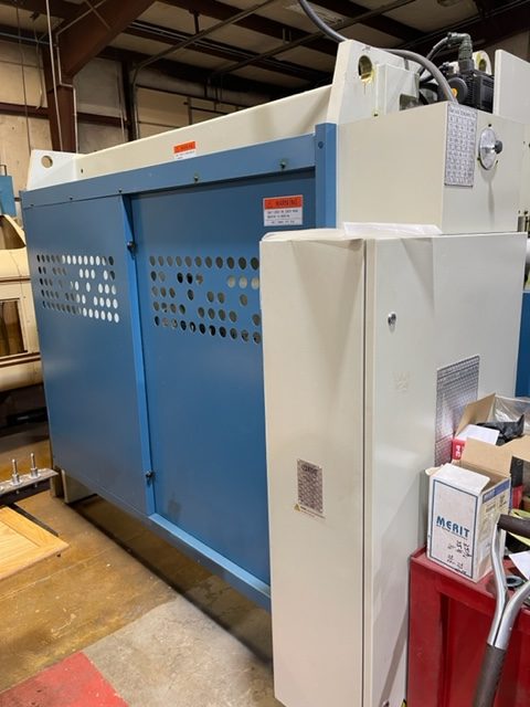 70 Ton x 8' Baleigh BP-7098CNC Hydraulic Press Brake, 2020- Like New, Tooling Included - Image 7
