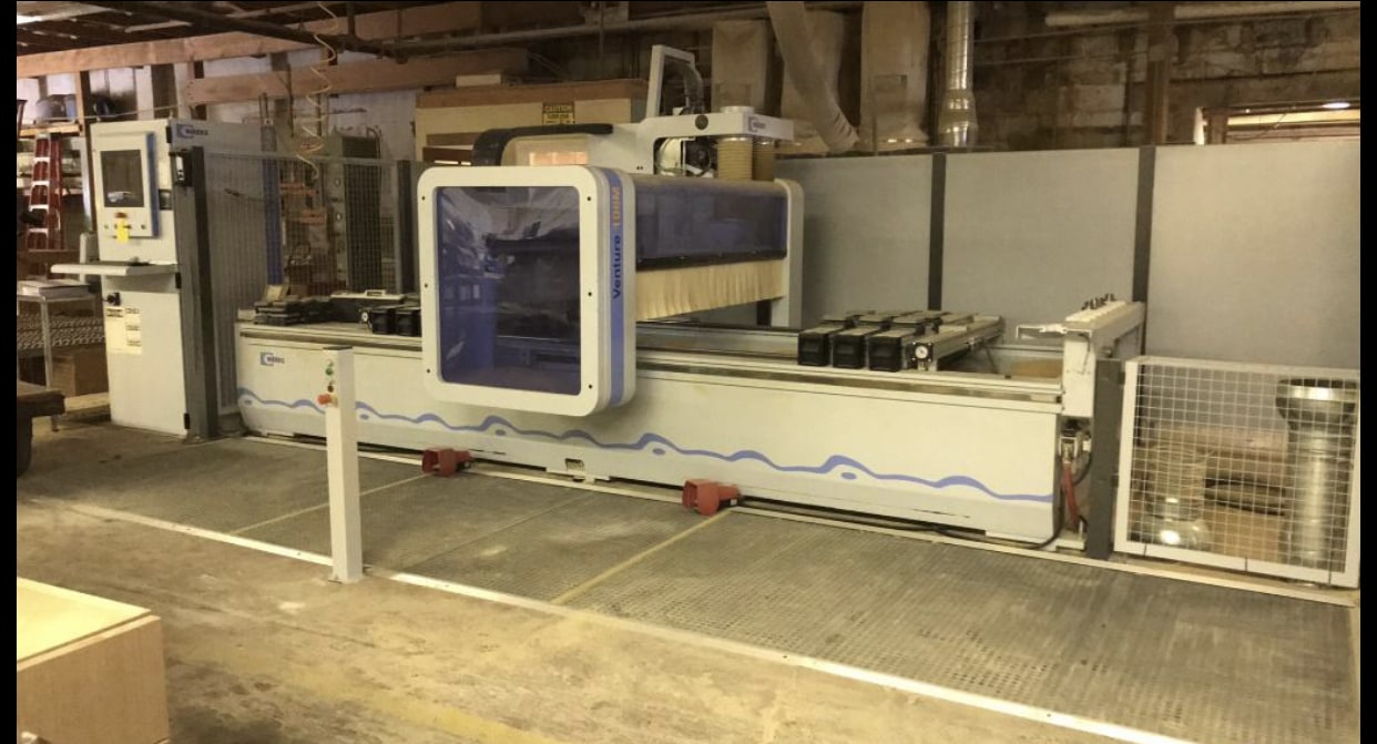 4' x 10' Weeke Venture106M CNC Router, 2013