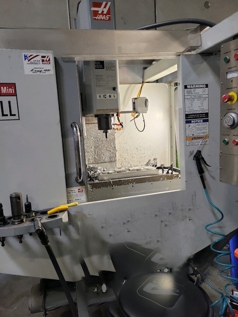 Haas Super Mini Mill VMC, 2007 - 4th Axis Wired - Image 2