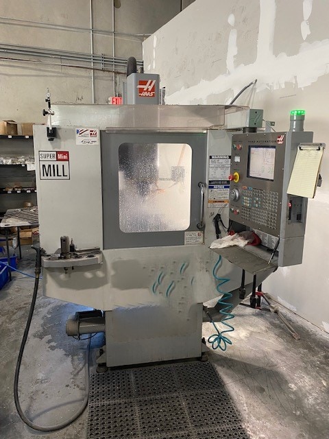 Haas Super Mini Mill VMC, 2007 - 4th Axis Wired