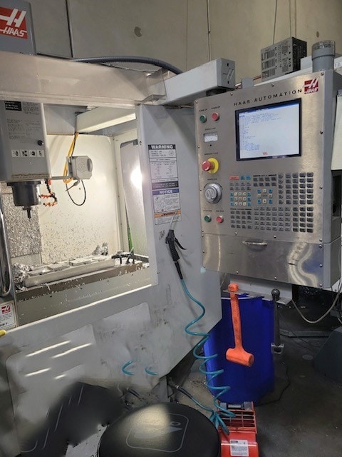 Haas Super Mini Mill VMC, 2007 - 4th Axis Wired - Image 11