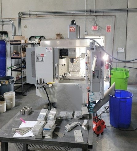 Haas Super Mini Mill VMC, 2007 - 4th Axis Wired - Image 10