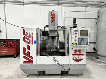 Haas VF-0E VMC, 1997- 4th Axis, Chip Conveyor, Available Immediately