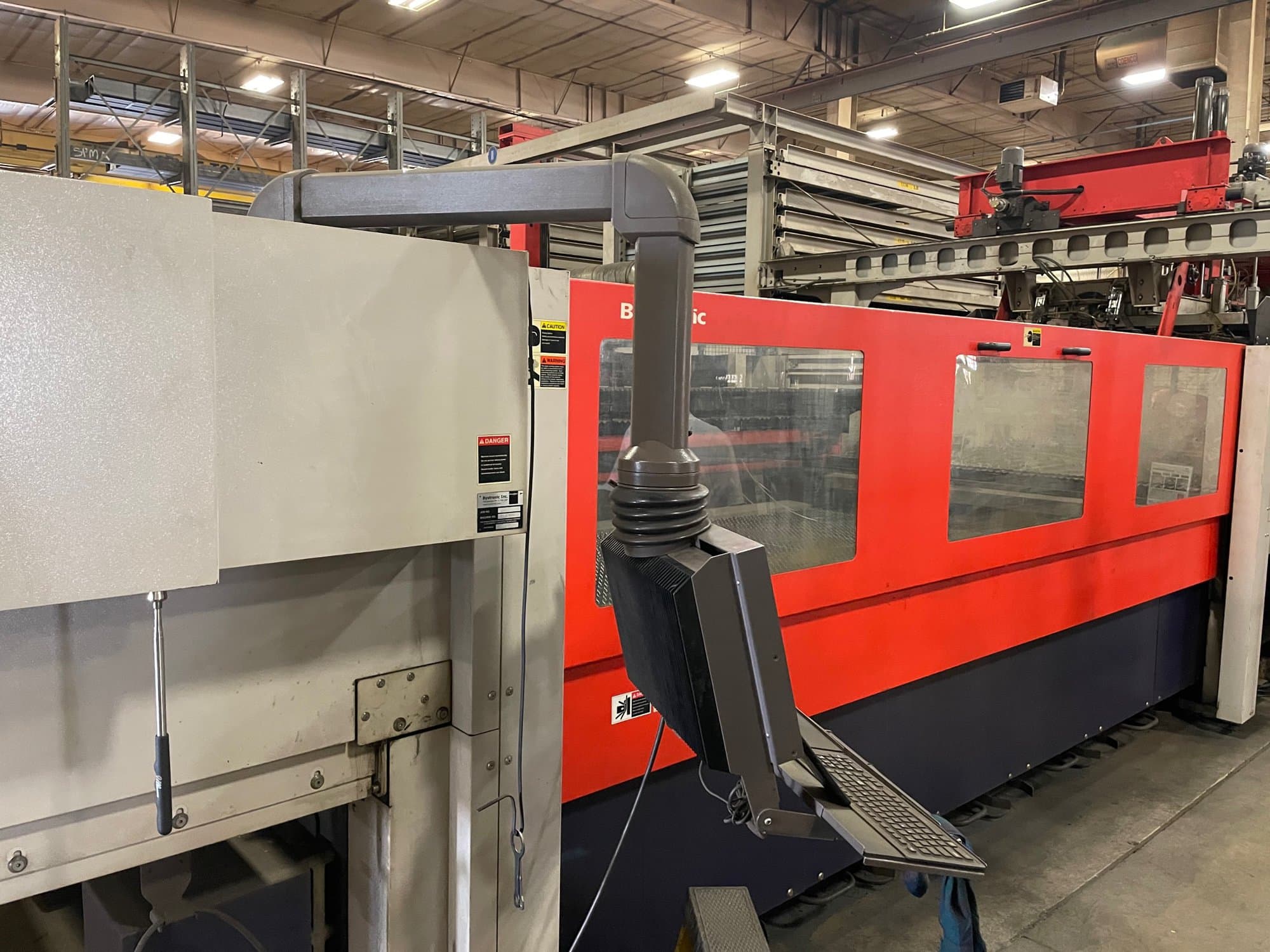 4400 Watt Bystronic Bystar 4020 CO2 Laser, 2008 - 6' X 12' Table, Pre-Removal Pricing