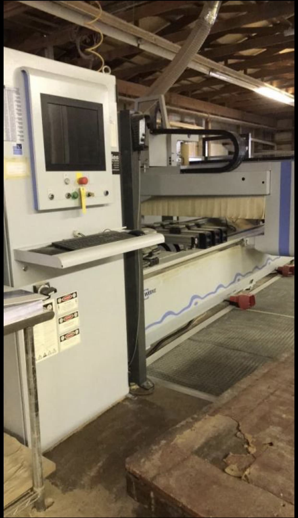 4' x 10' Weeke Venture106M CNC Router, 2013 - Image 3