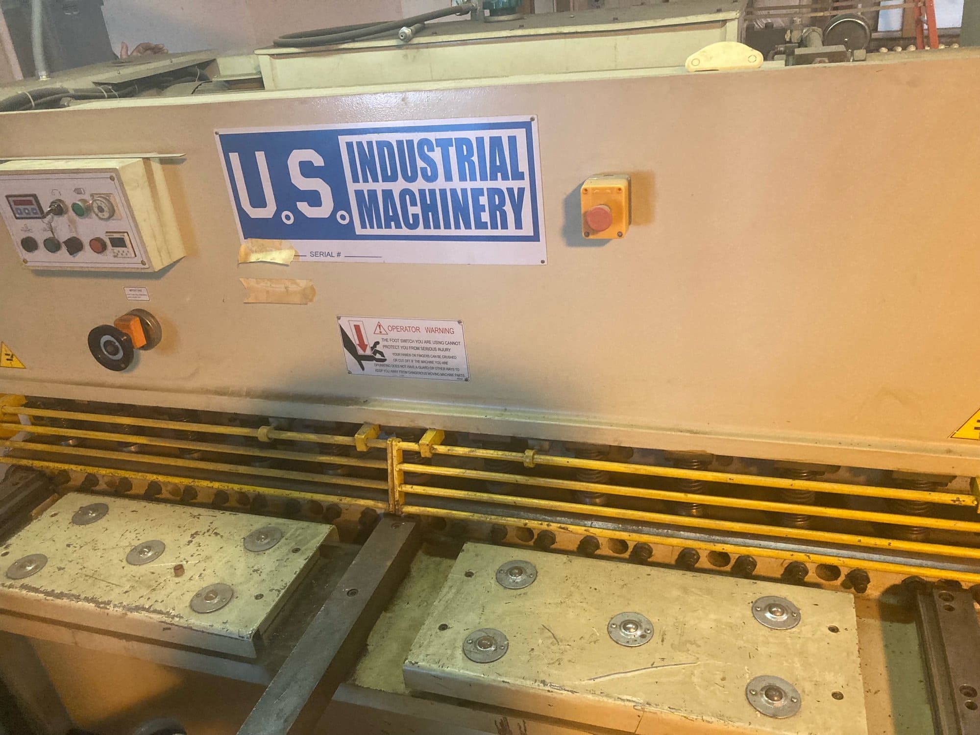 1/4" x 6' US Industrial Shear US625, 2005