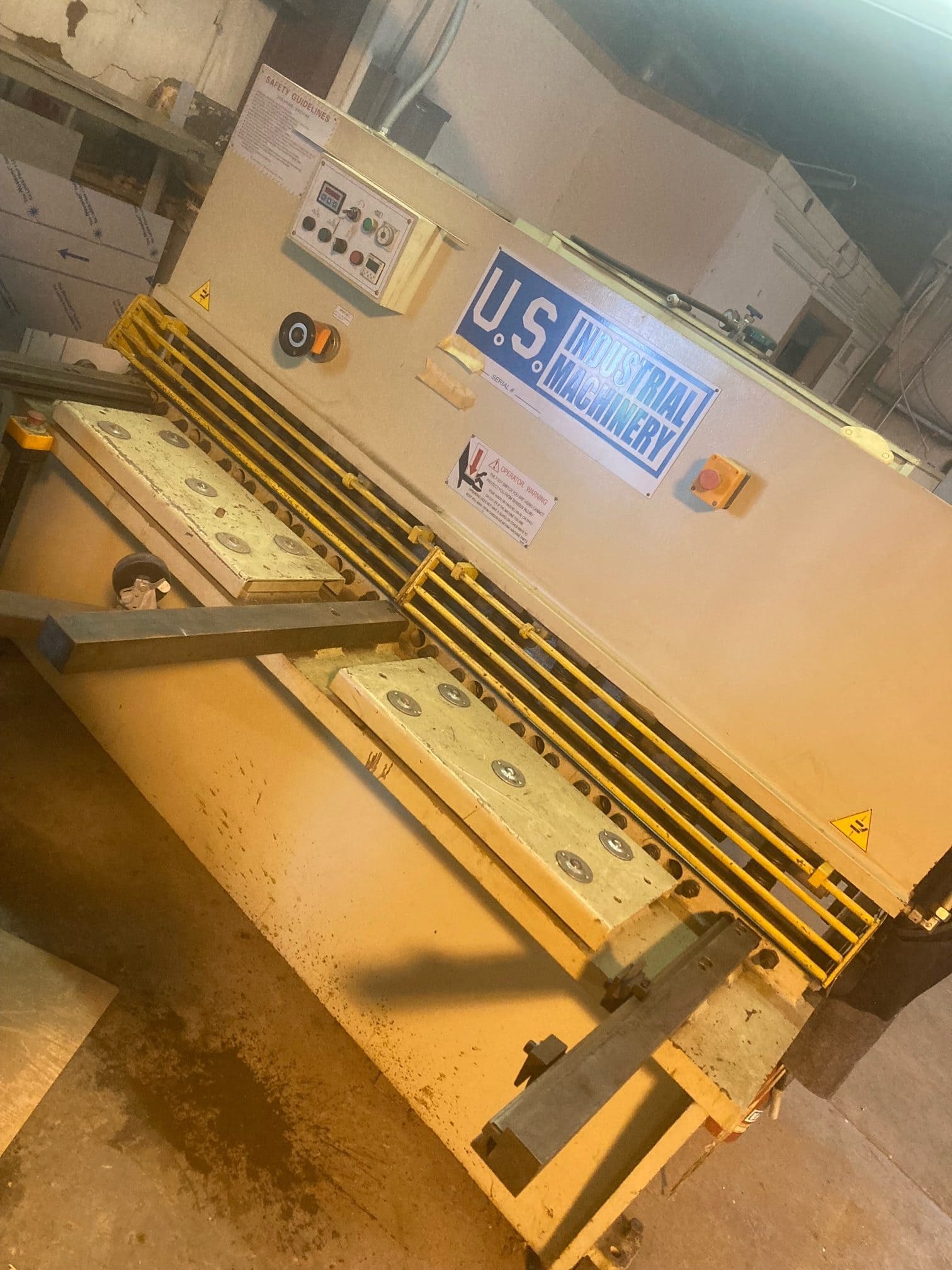 1/4" x 6' US Industrial Shear US625, 2005 - Image 2