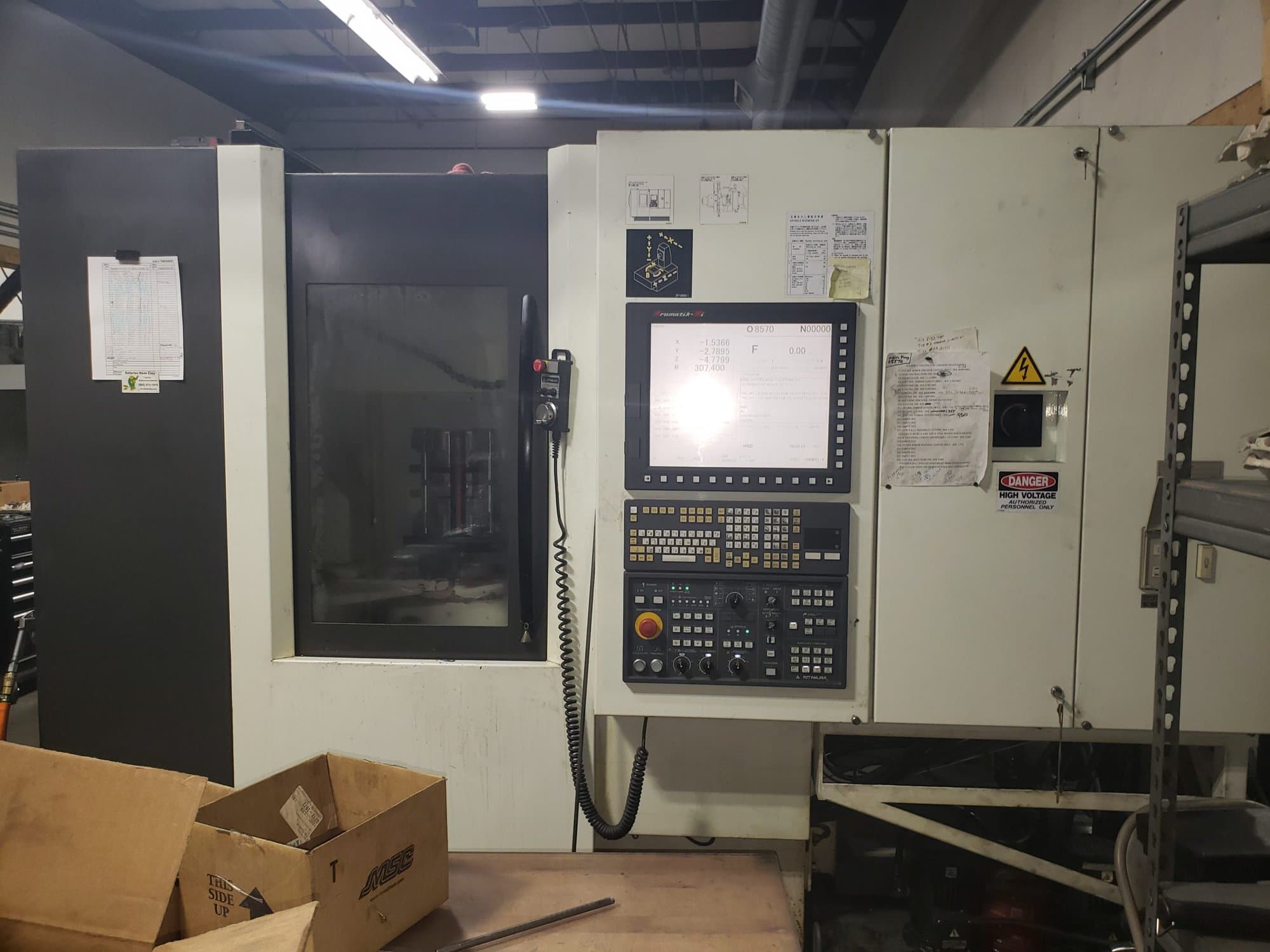 Kitamura Mycenter HX250G 250 MM HMC, 2012 - New Control, New Spindle, TSC, Full 4th Axis, Dual Pallet, Upgraded Control - Image 3