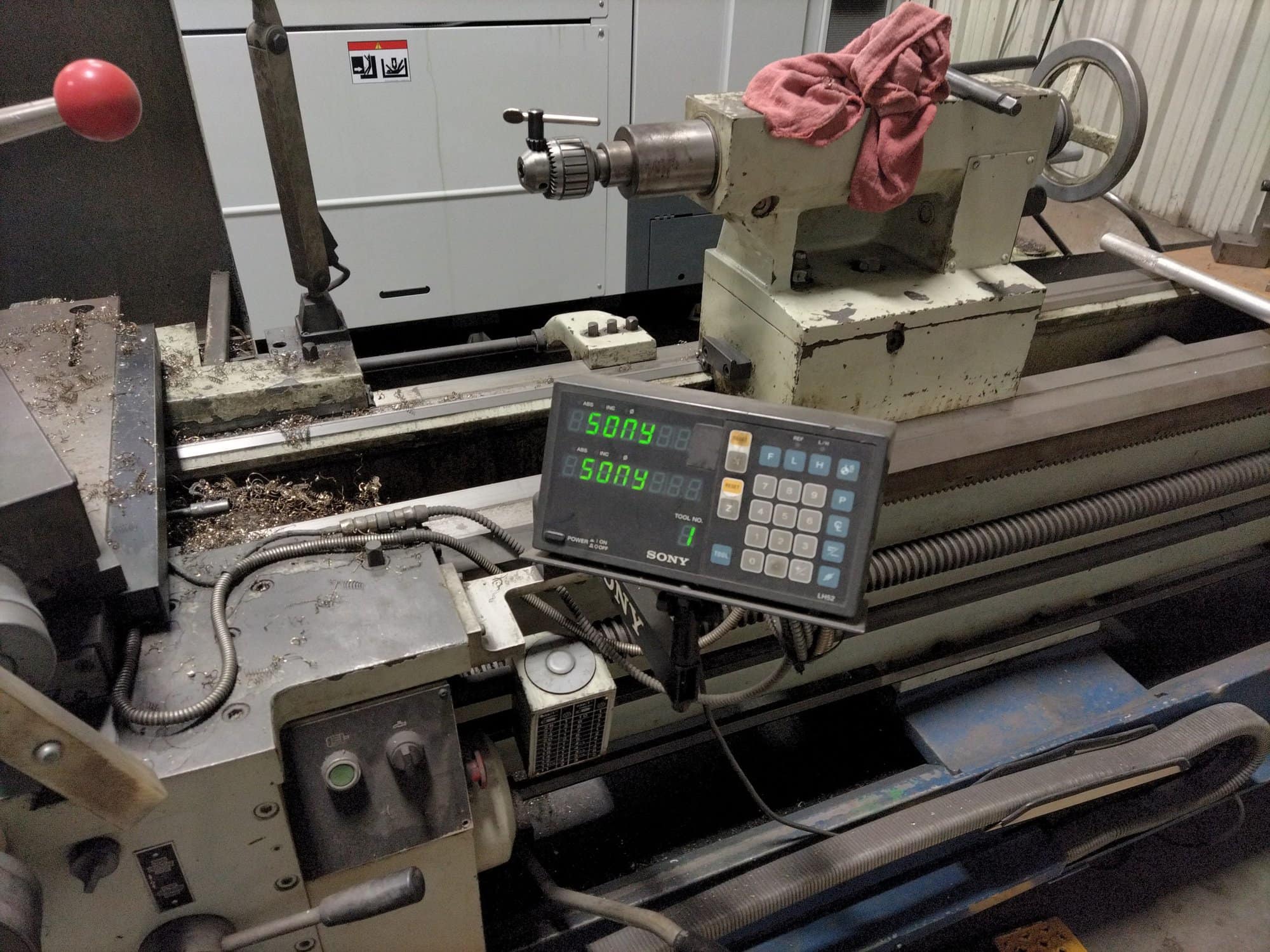 Summit 24X120B Engine Lathe, 1998 - 24" Chuck, 2 Steady Rests - Image 4