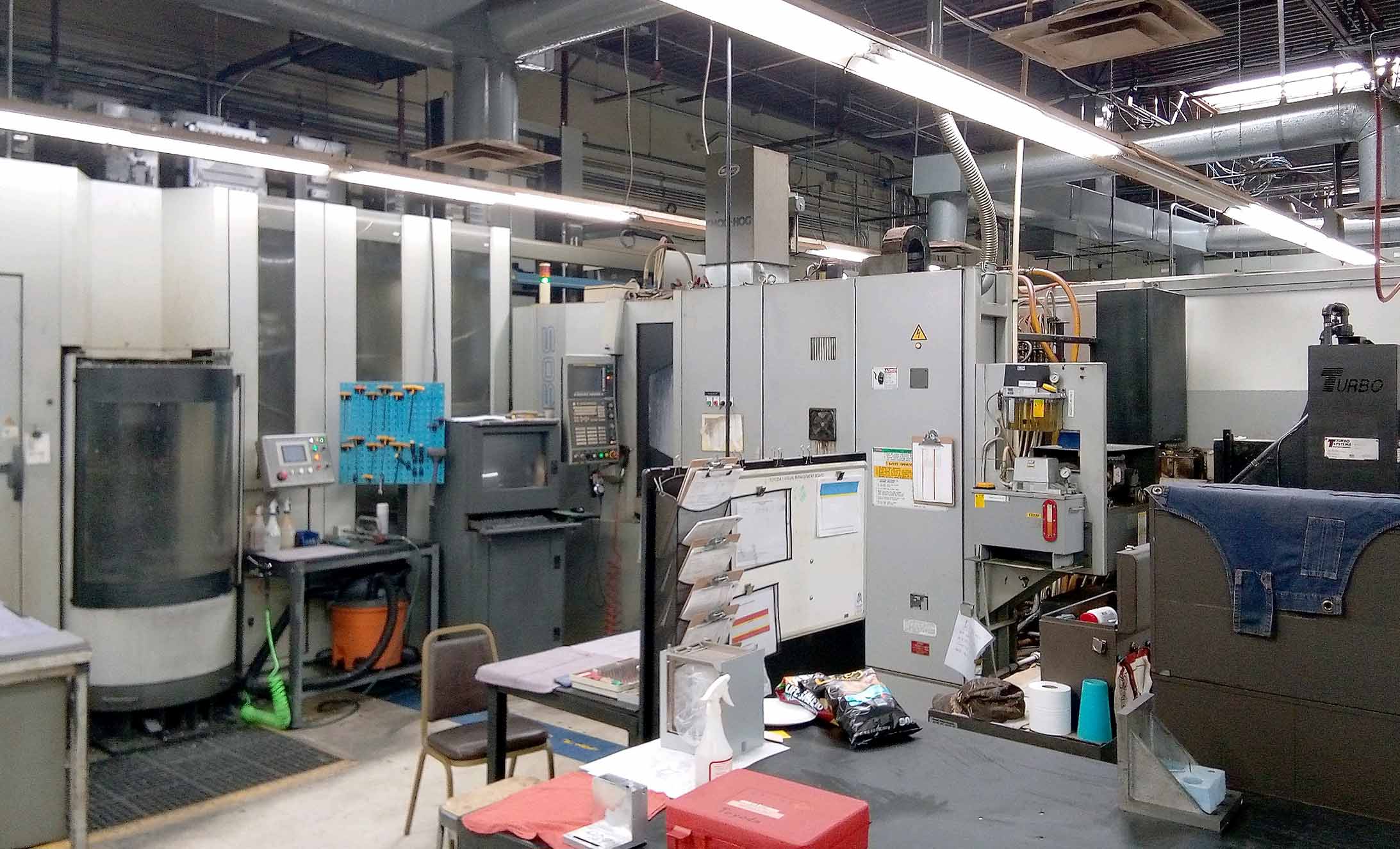 Toyoda FH450S HMC, 2007- 450mm x 18 Pallet RGV, 494 ATC, Probing, CTS, Software Upgrade - Image 2
