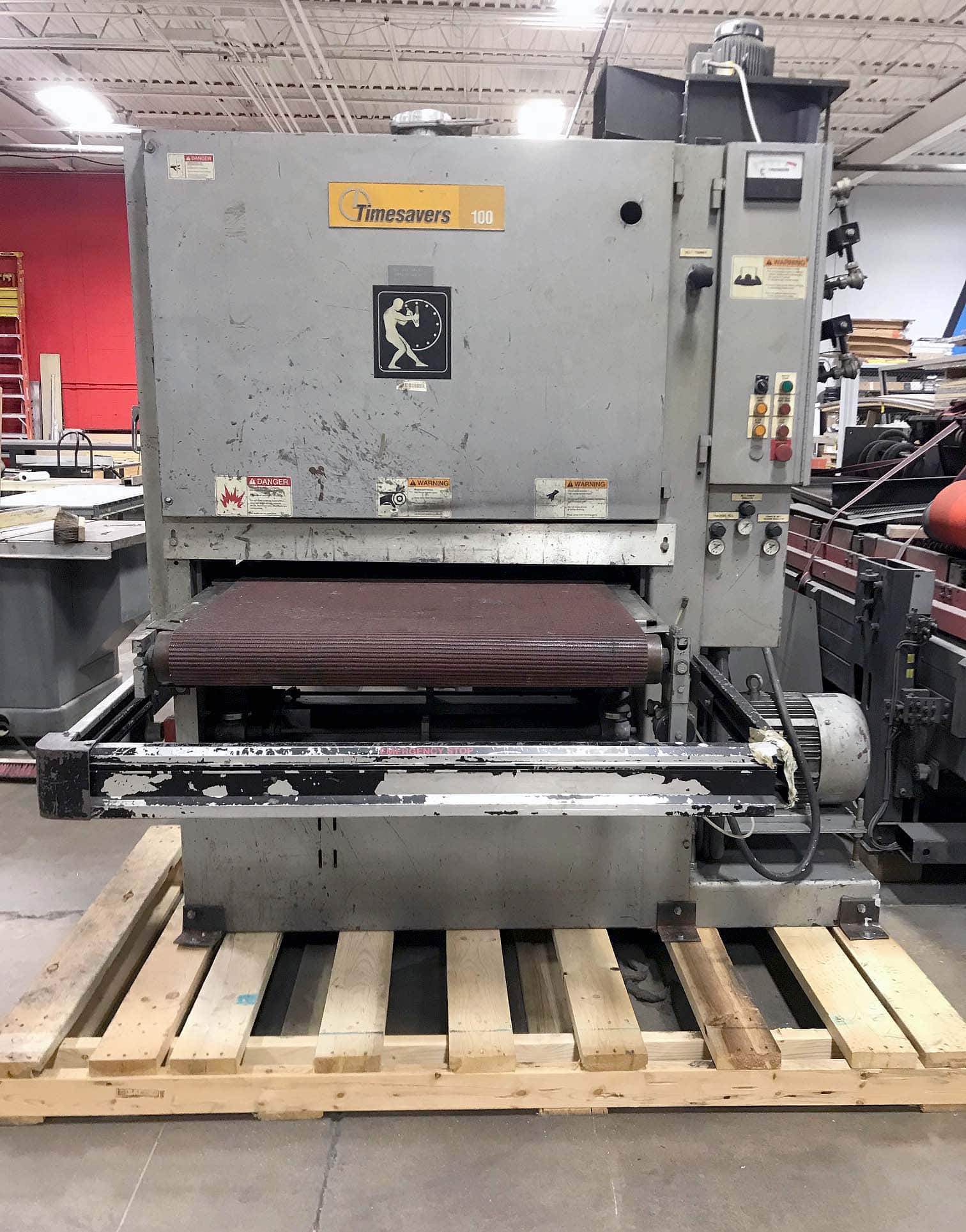 Timesavers 137-1HPM/75 Belt Sander/Grinder, 1993