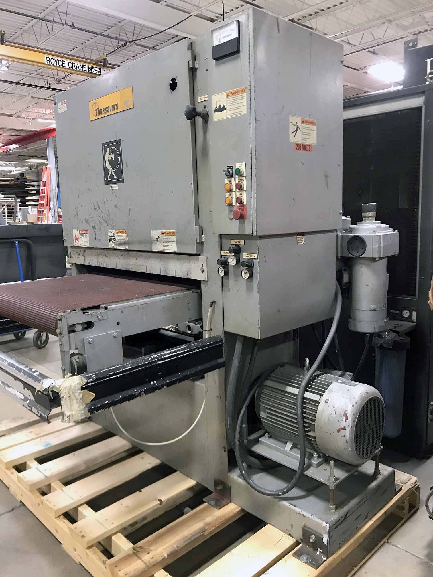 Timesavers 137-1HPM/75 Belt Sander/Grinder, 1993 - Image 2