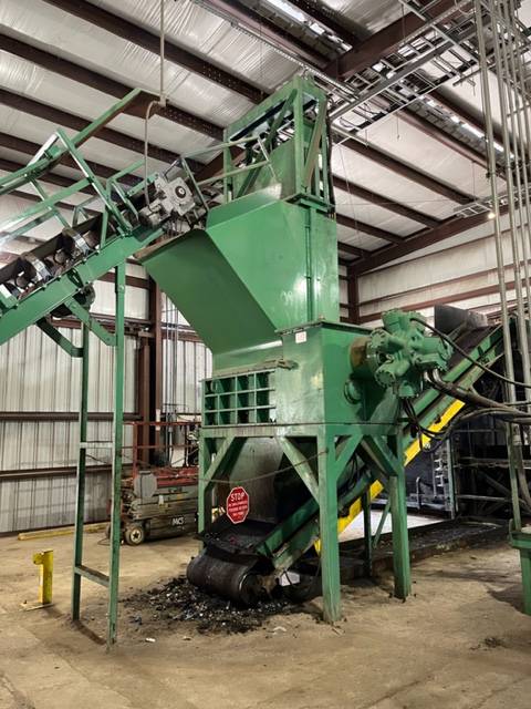 200 HP Granutec Saturn Model 62-40 HT Shredder, 2015 - Refurbished - Low Hours