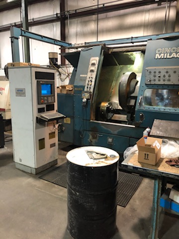 Cincinnati Milacron MO 15C Cinturn Chucker Lathe, 1976 - Vickers Acramatic 2100 CNC Control, Video Available - Image 6