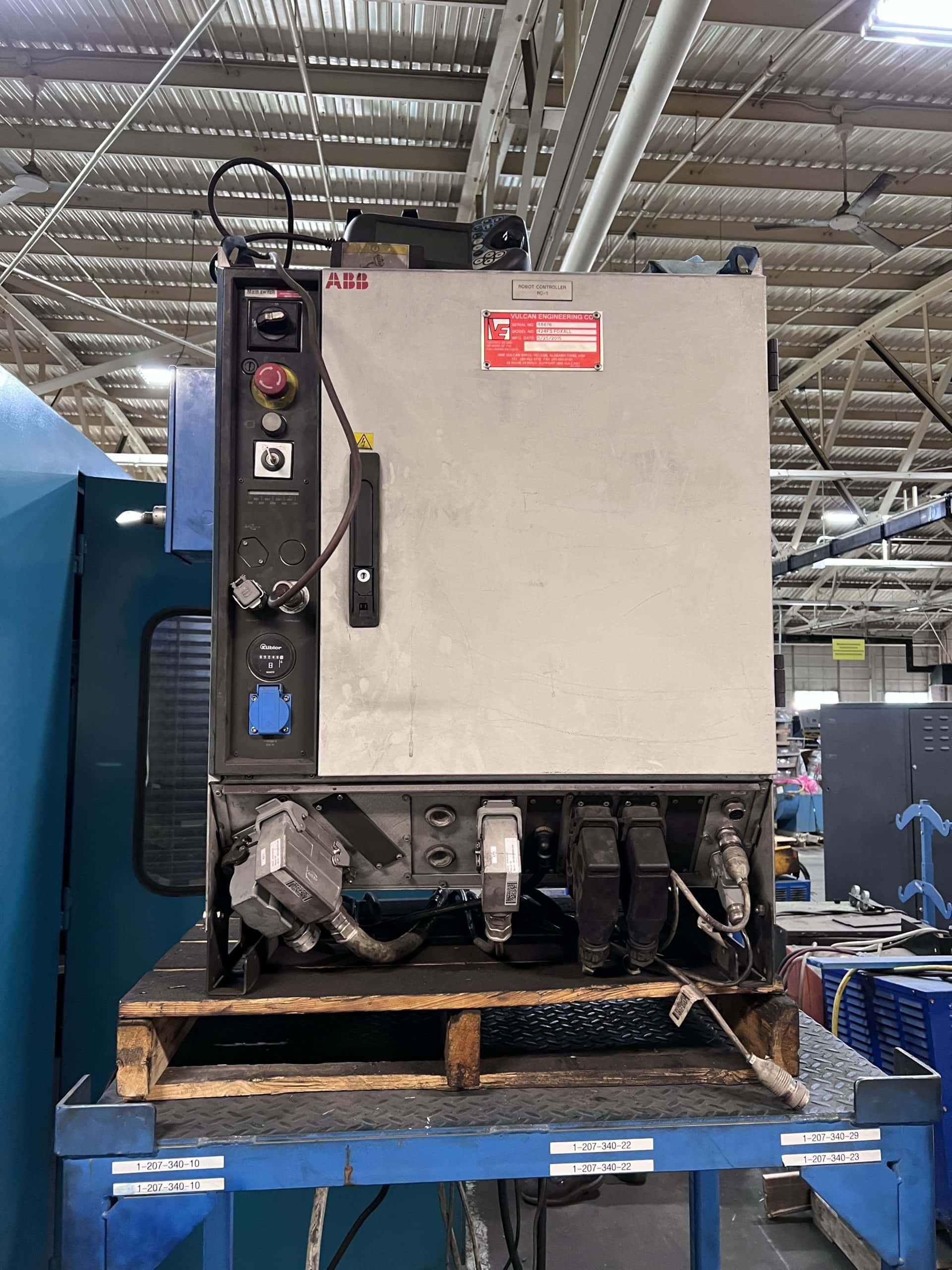 Vulcan Engineering CO 424FS FOXALL Robotic Casting Finishing Cell, 2015- 6 Axis ABB IRB 4400 IP67 Foundry Robot - Image 15