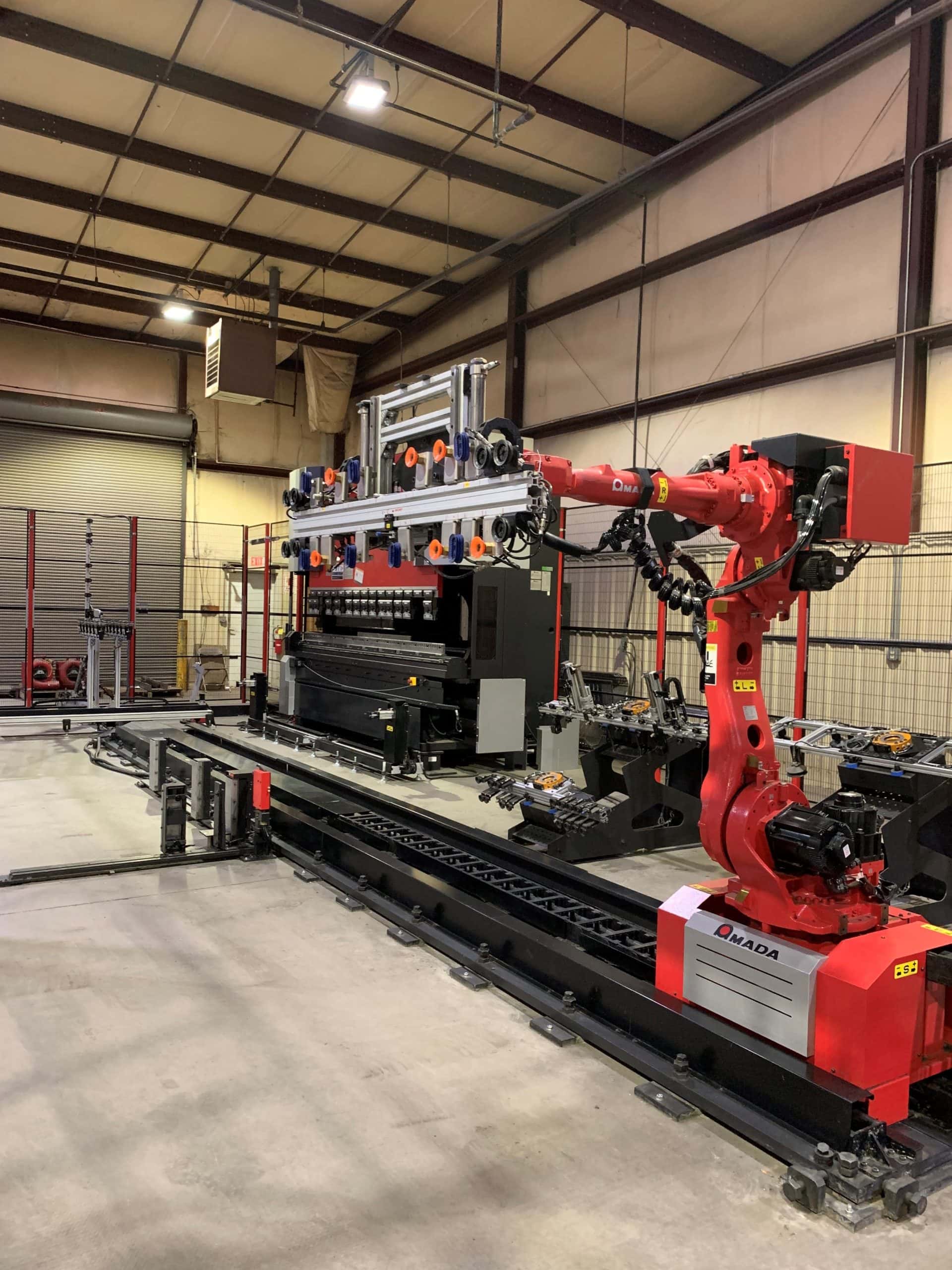 150 Ton x 10' Amada HG1303 RM Press Brake with Automated Bending System, 2018 - Image 5