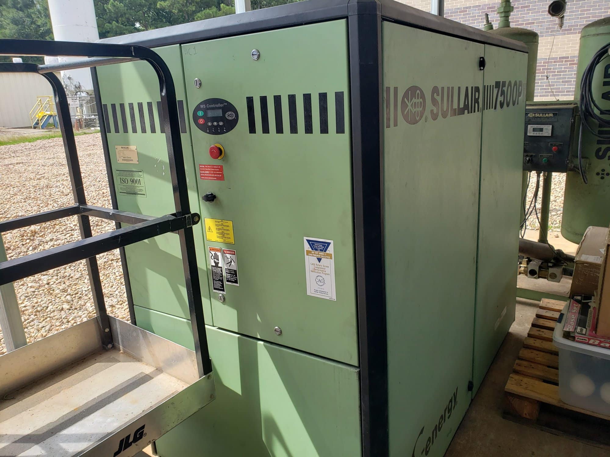 Sullair 7509PSA Rotary Air Compressor, 2001- 75 HP