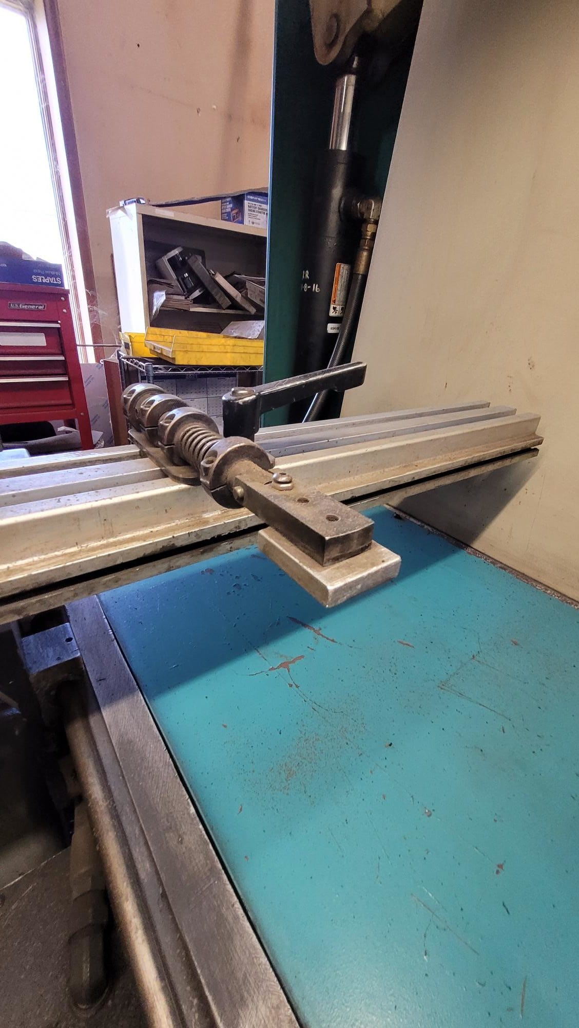 70 Ton x 8' Premier 870 CNC Press Brake, 2000- Automec CNC 300 2-Axis Backgauge - Image 4