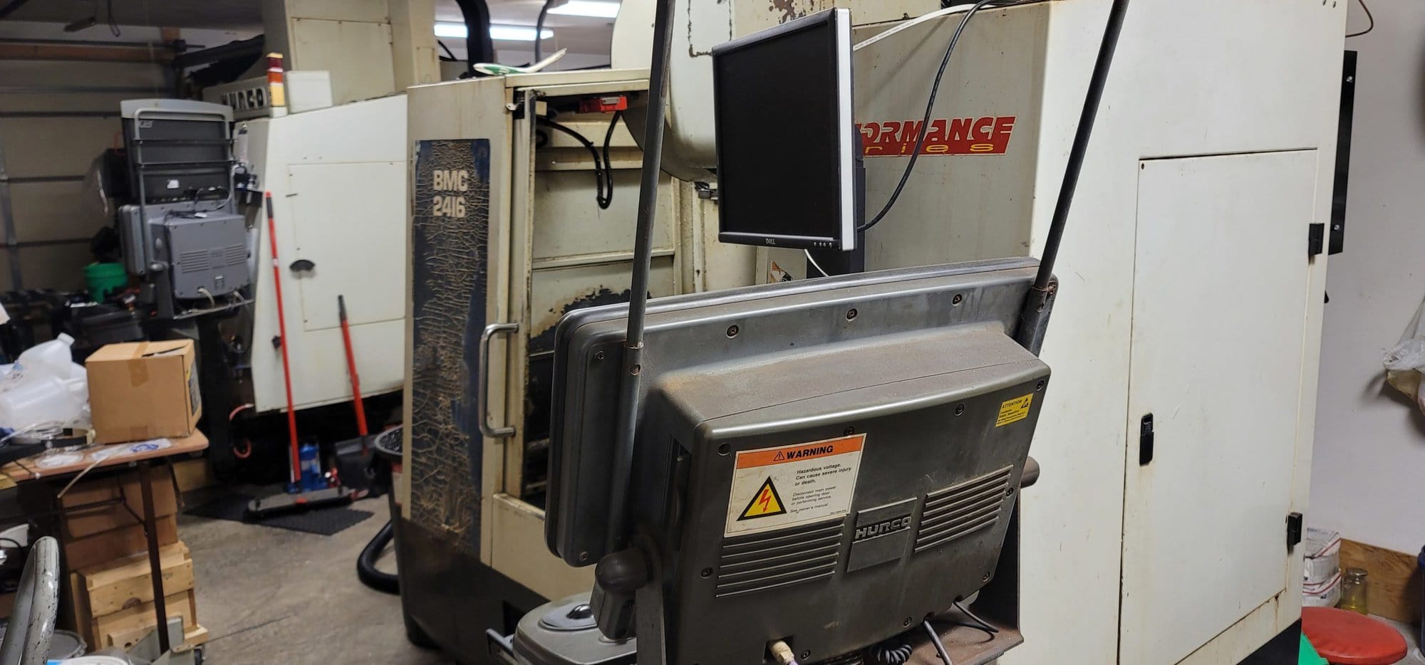 HURCO BMC-2416DS VMC, 1999-8K RPM, Ultimax SSX 4 Control - Image 2