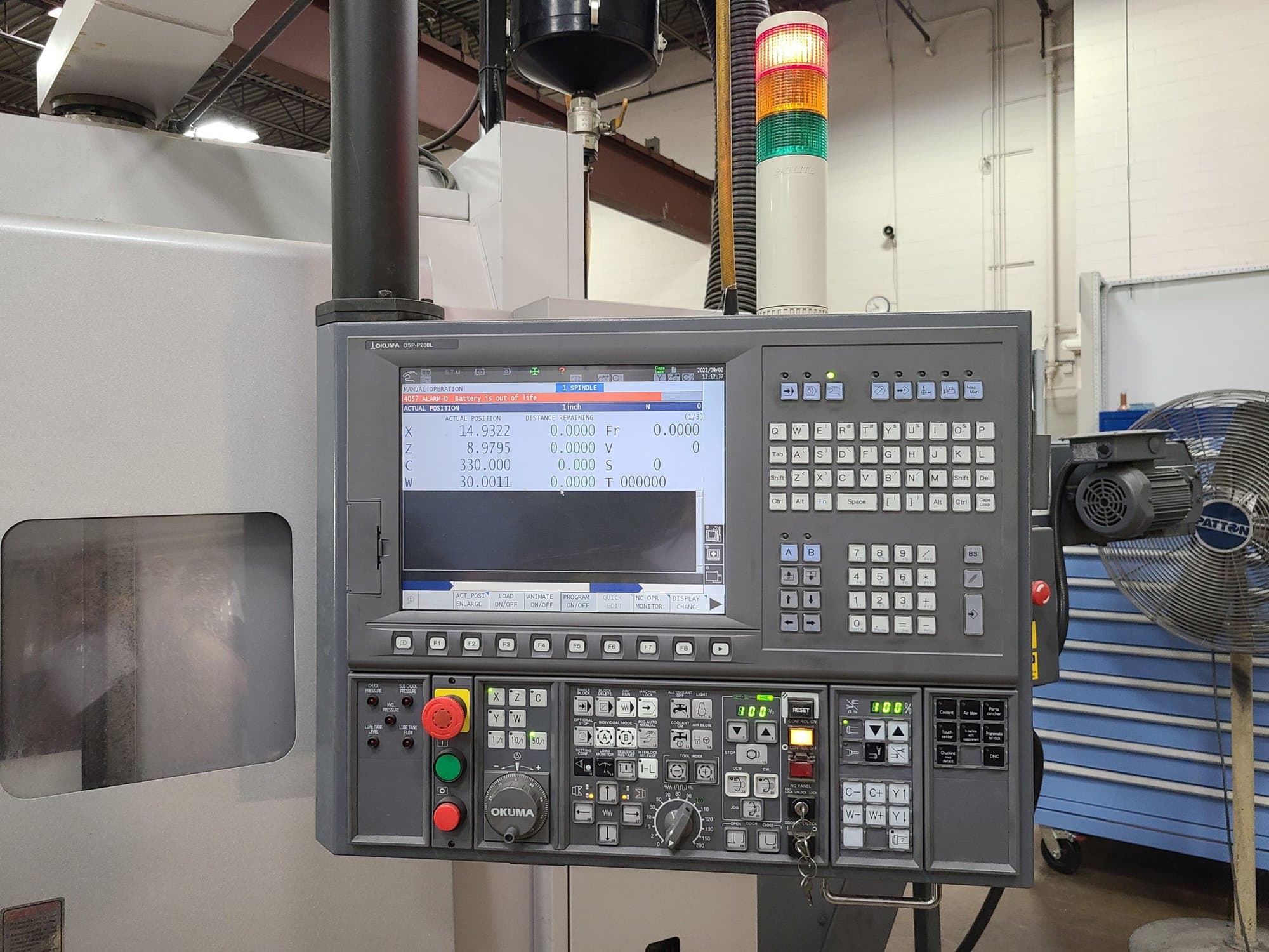 Okuma LB3000EX MYW CNC Lathe, 2010- Live tooling, Y-Axis, Sub-spindle, Tool Presetter, Available Tooling - Image 4