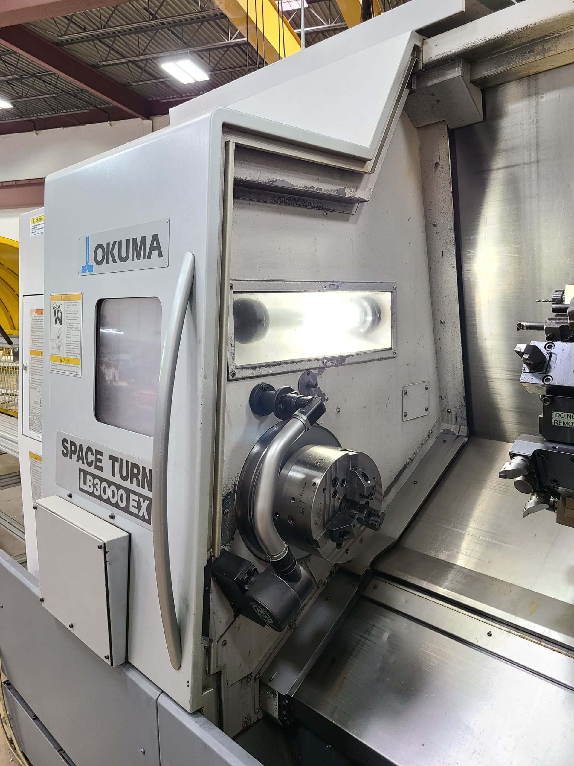 Okuma LB3000EX MYW CNC Lathe, 2010- Live tooling, Y-Axis, Sub-spindle, Tool Presetter, Available Tooling - Image 16