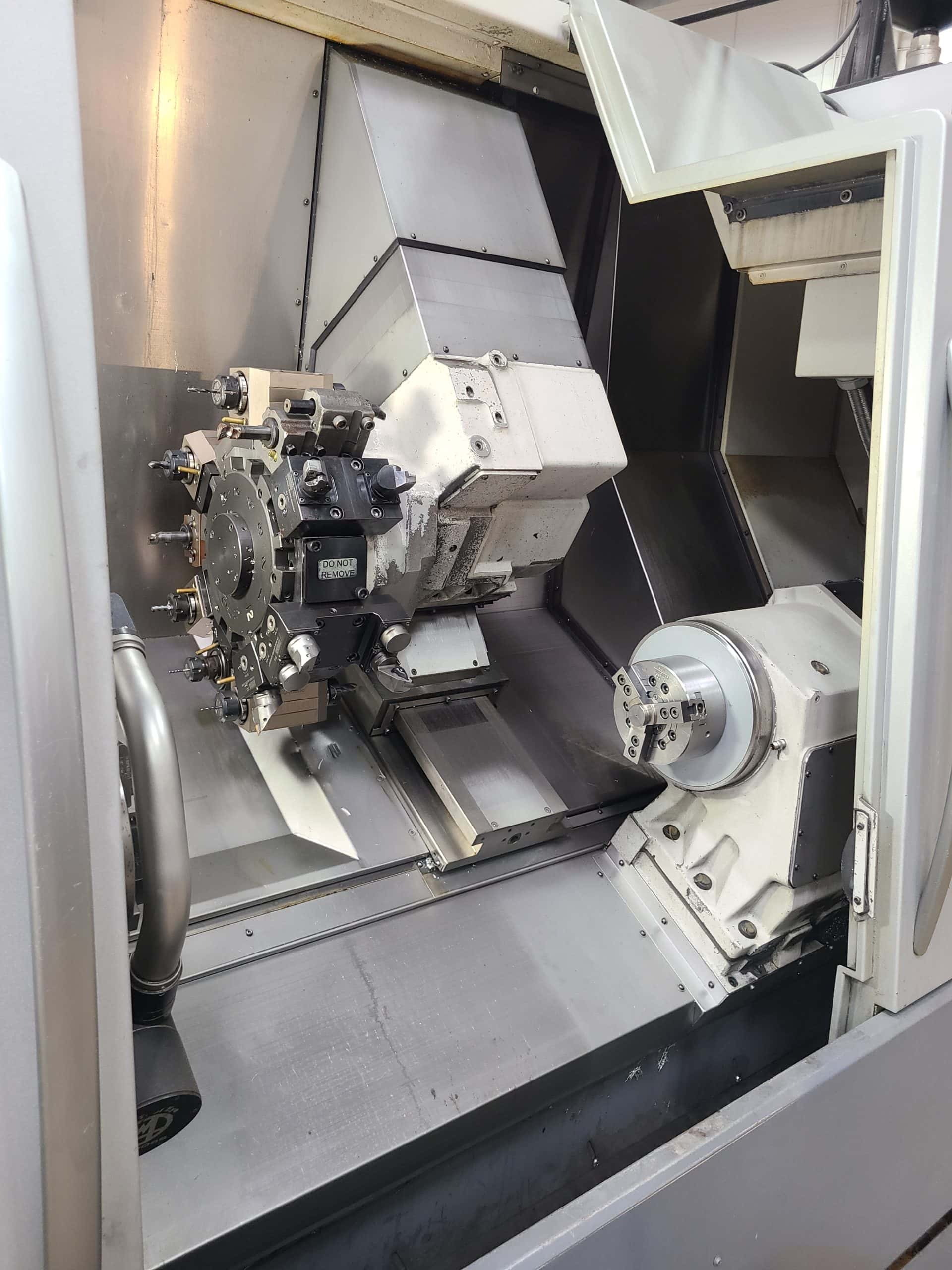 Okuma LB3000EX MYW CNC Lathe, 2010- Live tooling, Y-Axis, Sub-spindle, Tool Presetter, Available Tooling - Image 14