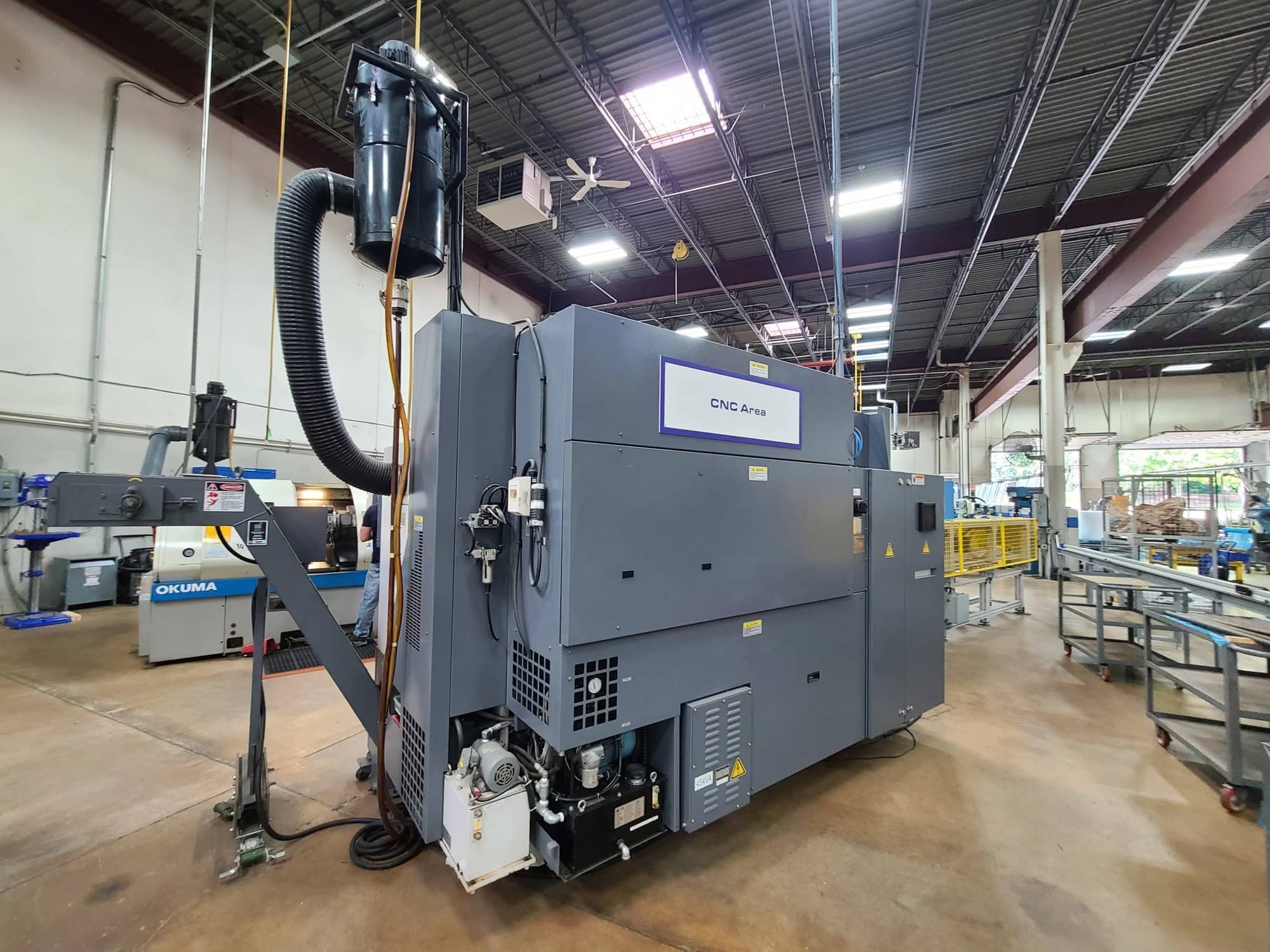 Okuma LB3000EX MYW CNC Lathe, 2010- Live tooling, Y-Axis, Sub-spindle, Tool Presetter, Available Tooling - Image 10