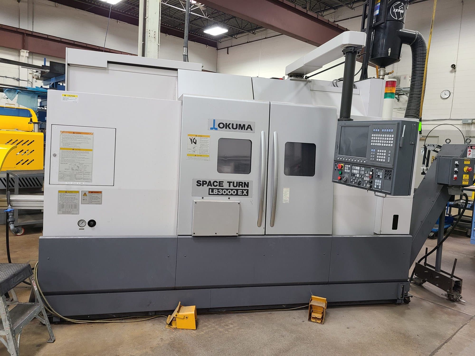 Okuma LB3000EX MYW CNC Lathe, 2010- Live tooling, Y-Axis, Sub-spindle, Tool Presetter, Available Tooling