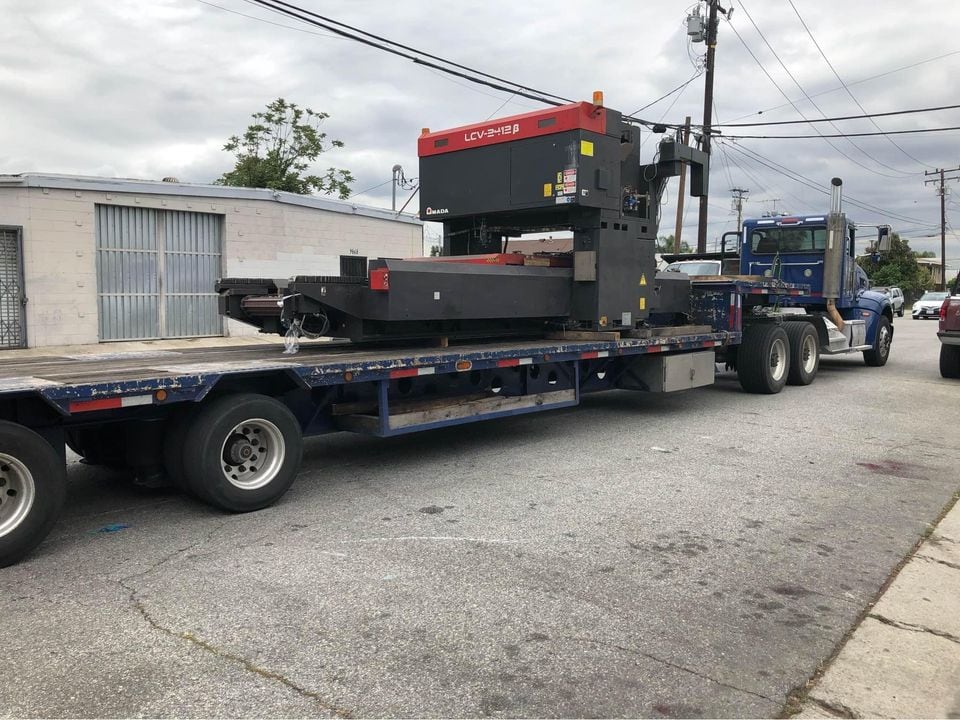3000 Watt Amada LCV 2412 Beta II CO2 Laser, 1994 - Image 3
