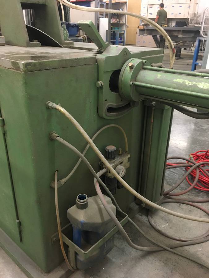 15.75" Eisele ZMS PV 023 Circular Cold Mitering Cutoff Saw, 1982 - 1 Extra Blade - Image 5