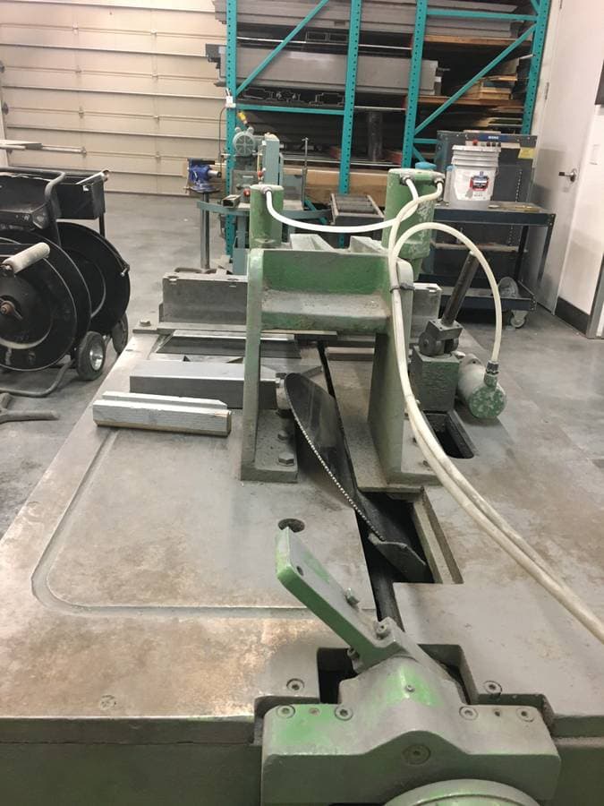 15.75" Eisele ZMS PV 023 Circular Cold Mitering Cutoff Saw, 1982 - 1 Extra Blade - Image 4