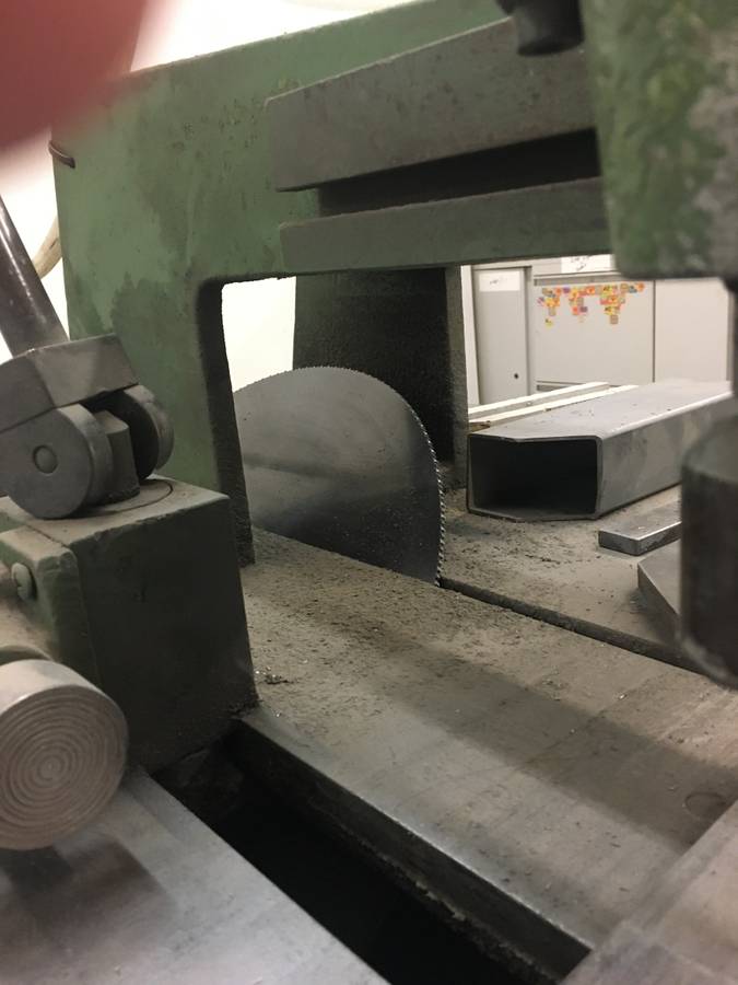 15.75" Eisele ZMS PV 023 Circular Cold Mitering Cutoff Saw, 1982 - 1 Extra Blade - Image 3