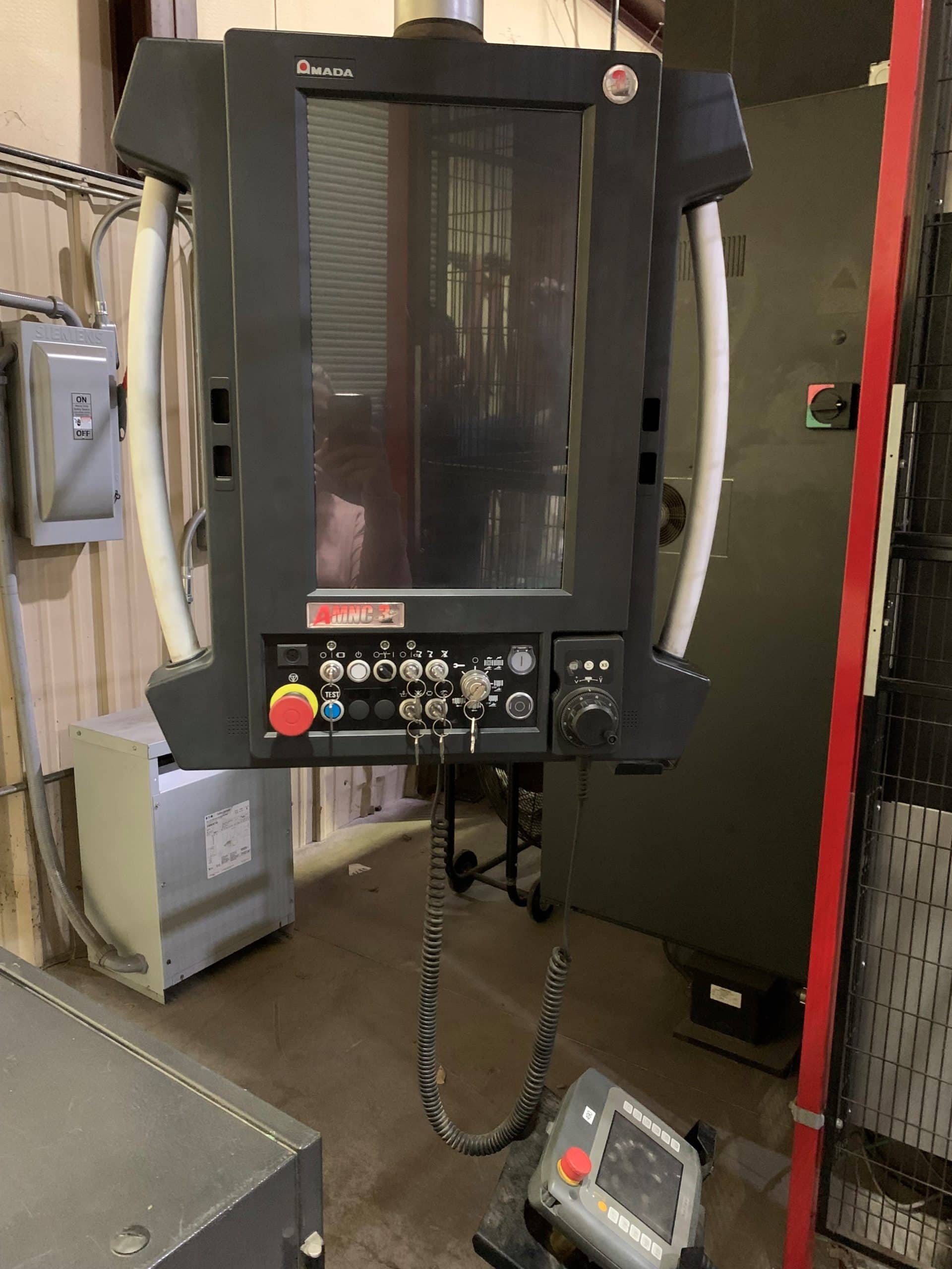 150 Ton x 10' Amada HG1303 RM Press Brake with Automated Bending System, 2018 - Image 8