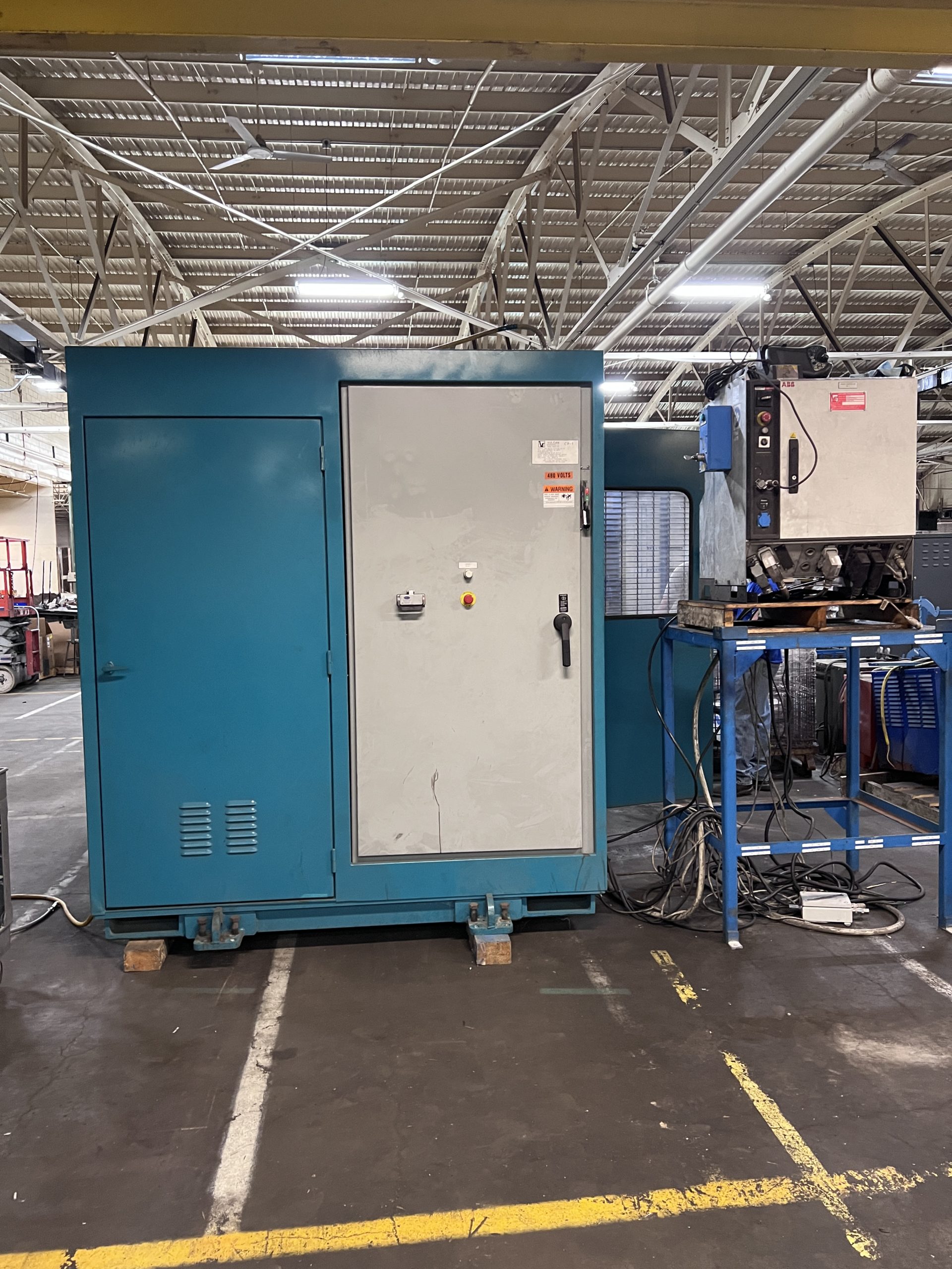 Vulcan Engineering CO 424FS FOXALL Robotic Casting Finishing Cell, 2015- 6 Axis ABB IRB 4400 IP67 Foundry Robot - Image 9