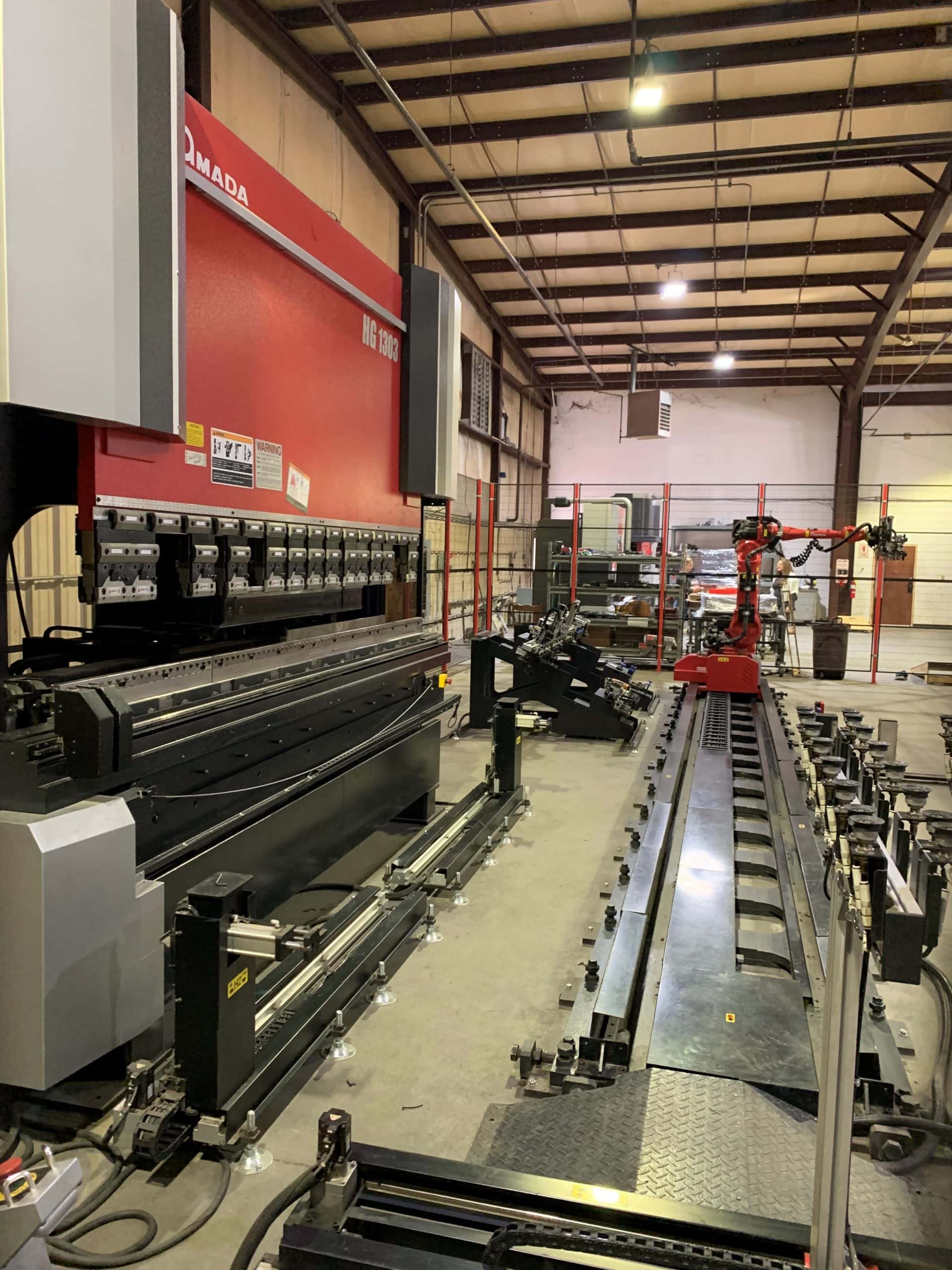 150 Ton x 10' Amada HG1303 RM Press Brake with Automated Bending System, 2018 - Image 7